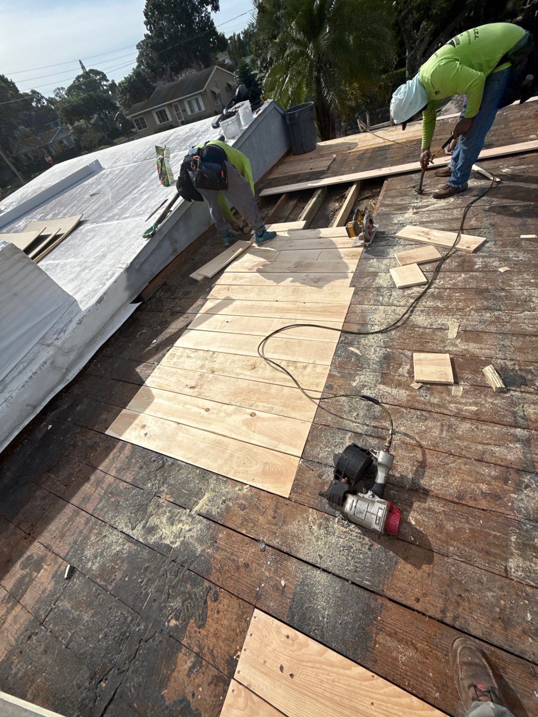 Project in St. Petersburg 33703 by Mitchell Roofing Company LLC