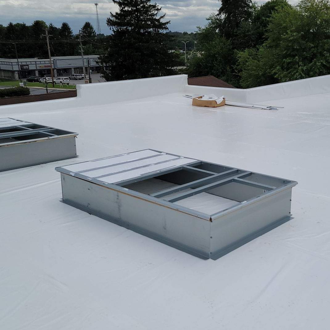 Commercial Roofing Installation using Duro-Last Original 50 MIL Membrane by Roof Right Inc