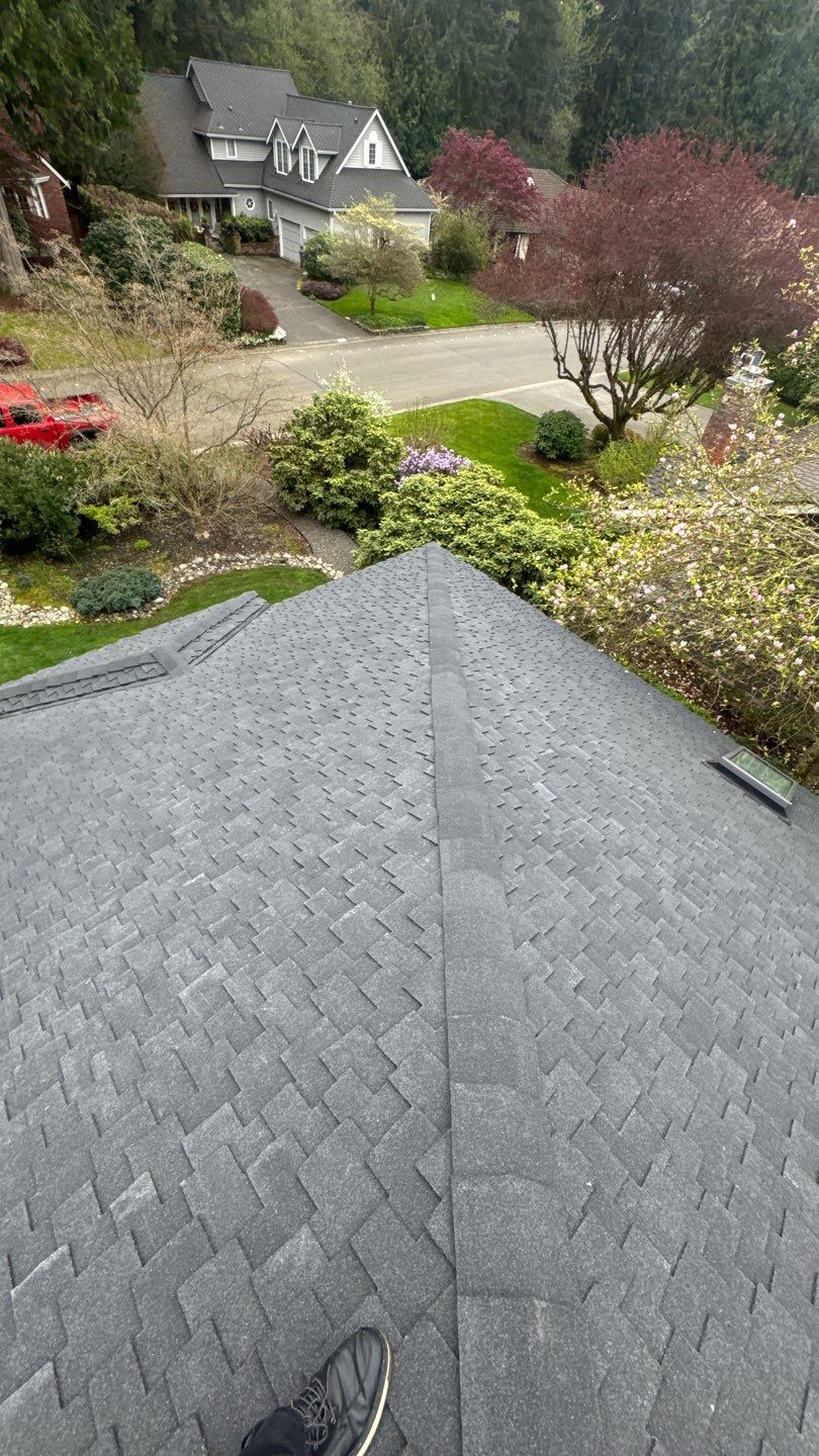 Residential Roofing Installation using GAF UHDZ Shingles by Roofing Formula LLC