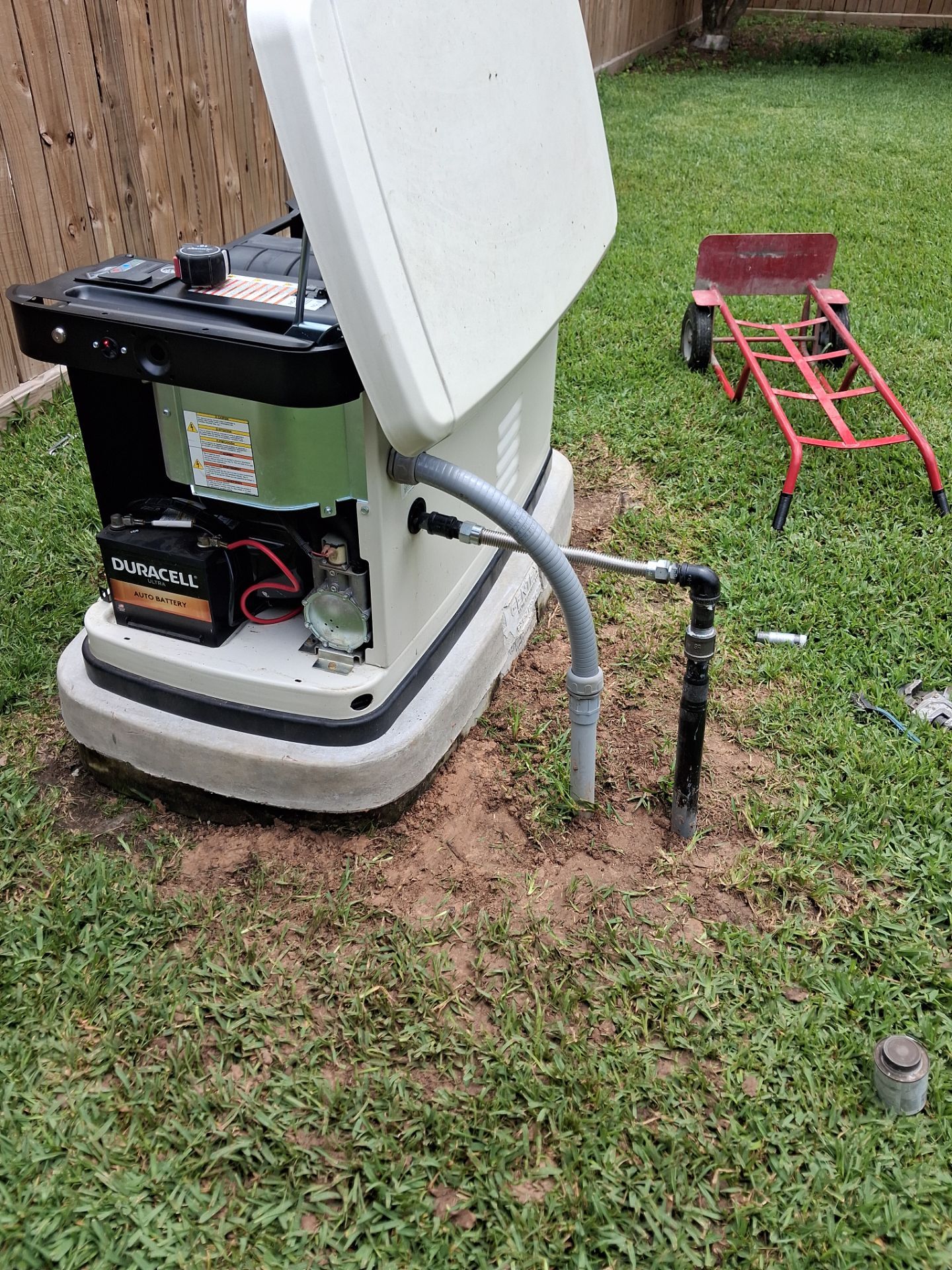 Residential Generac Standby Generator Installation in Houston, Texas by GenTex Elite Services