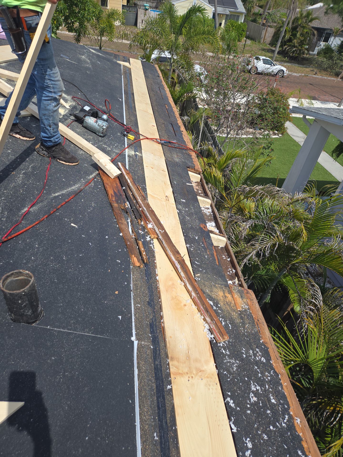 Project in St. Petersburg 33713 by Mitchell Roofing Company LLC 
