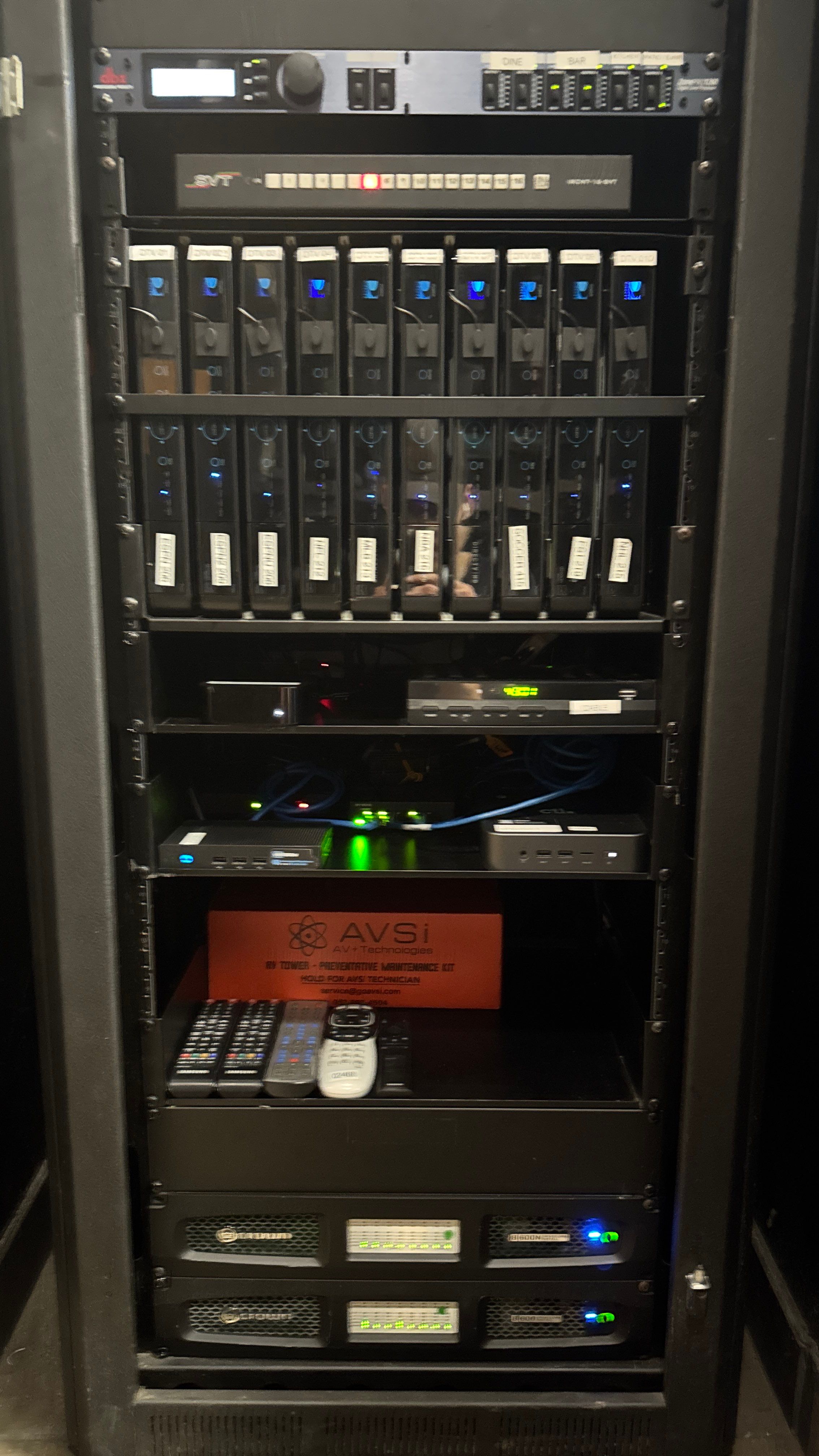 Sports bar AV Remodel by AVSi