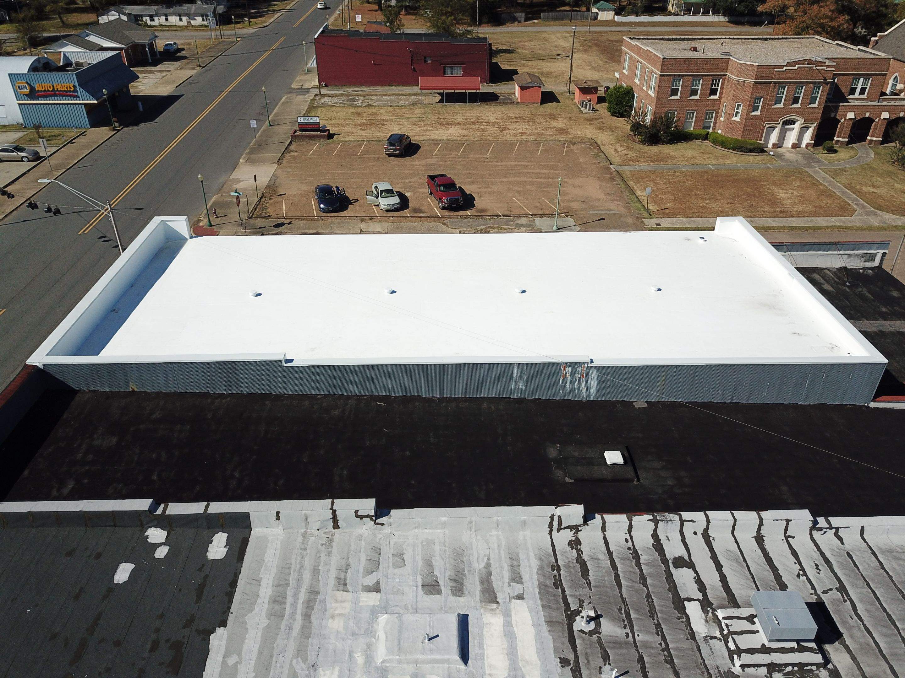 Police Department of Prescott, Arkansas by Hostetler Roofing