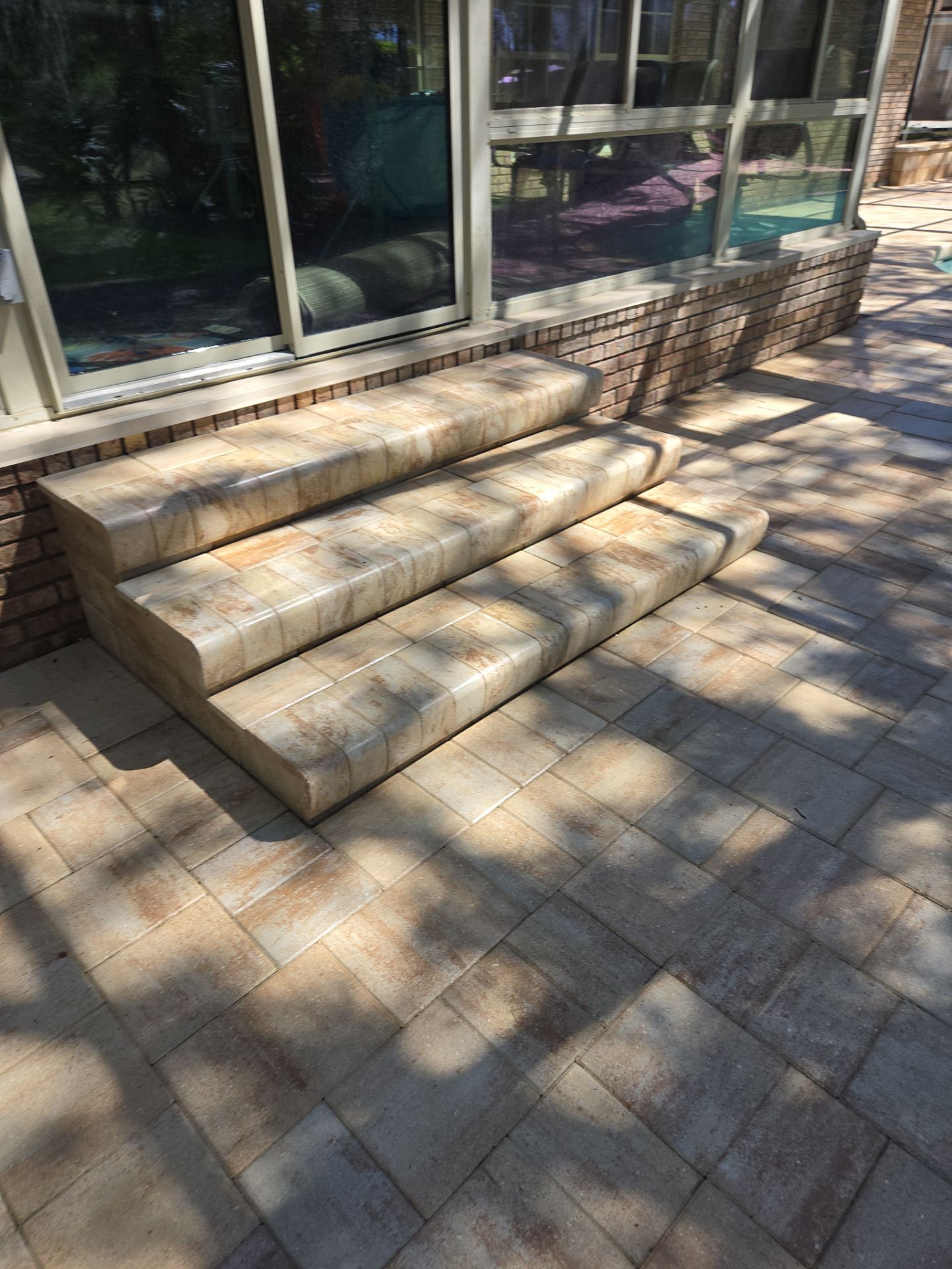paver patio using Concrete Sealant by DuraSeal