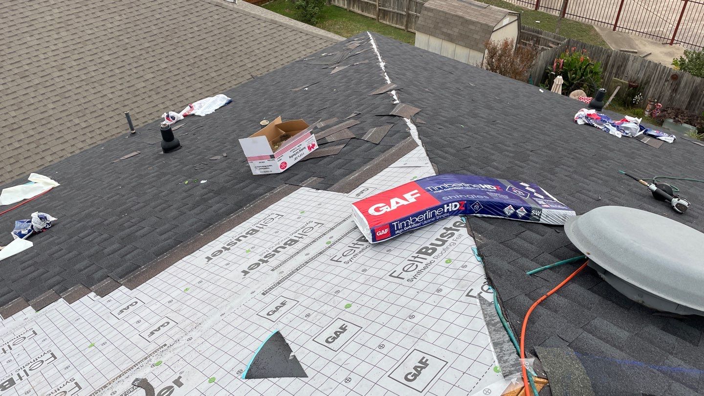 Residential Roof Replacement using GAF HDZ Shingles by Roof Experts