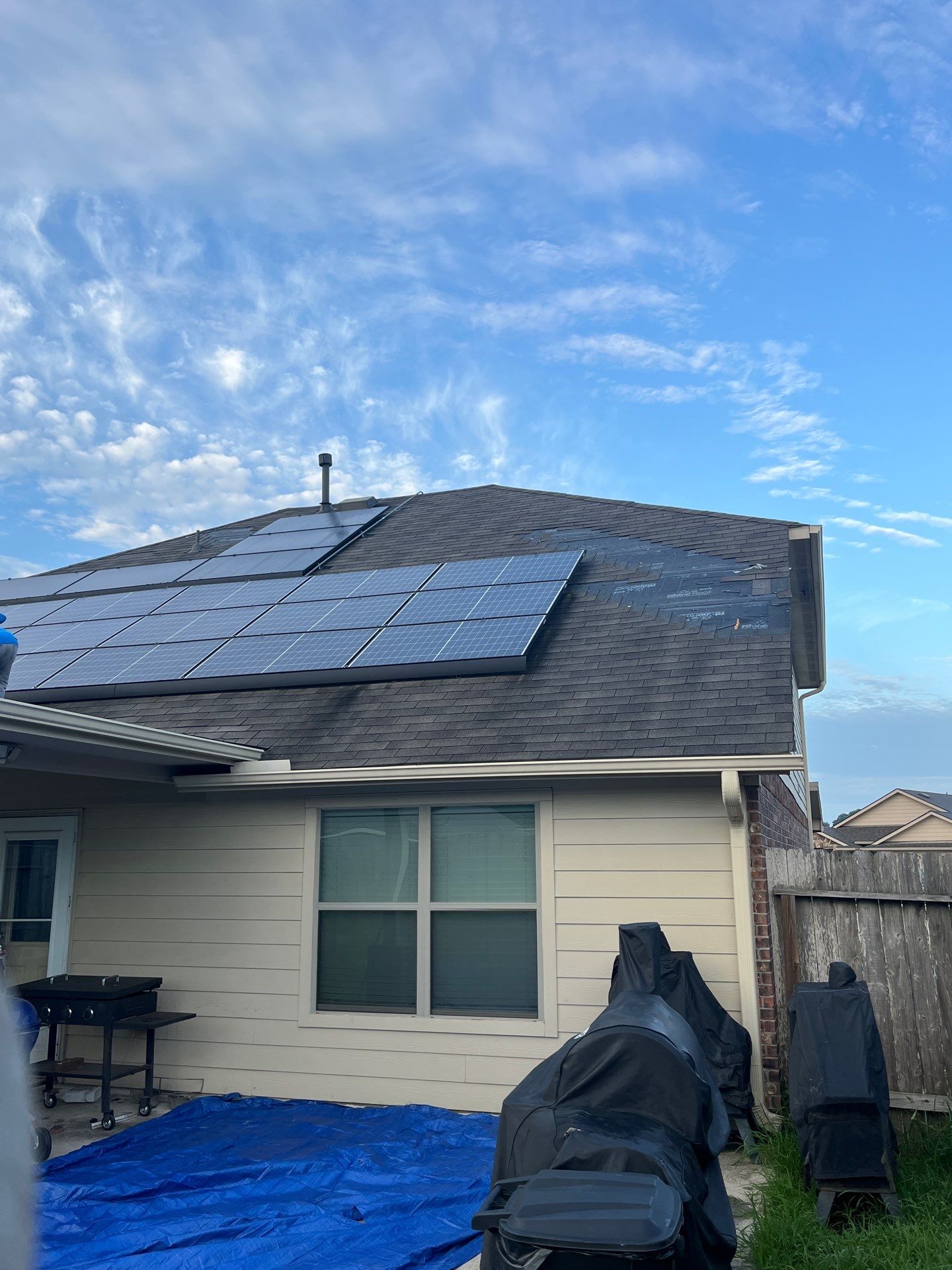 Residential Roofing Installation using Owen's Corning Duration (Lifetime) Shingles by Roof Repair Company