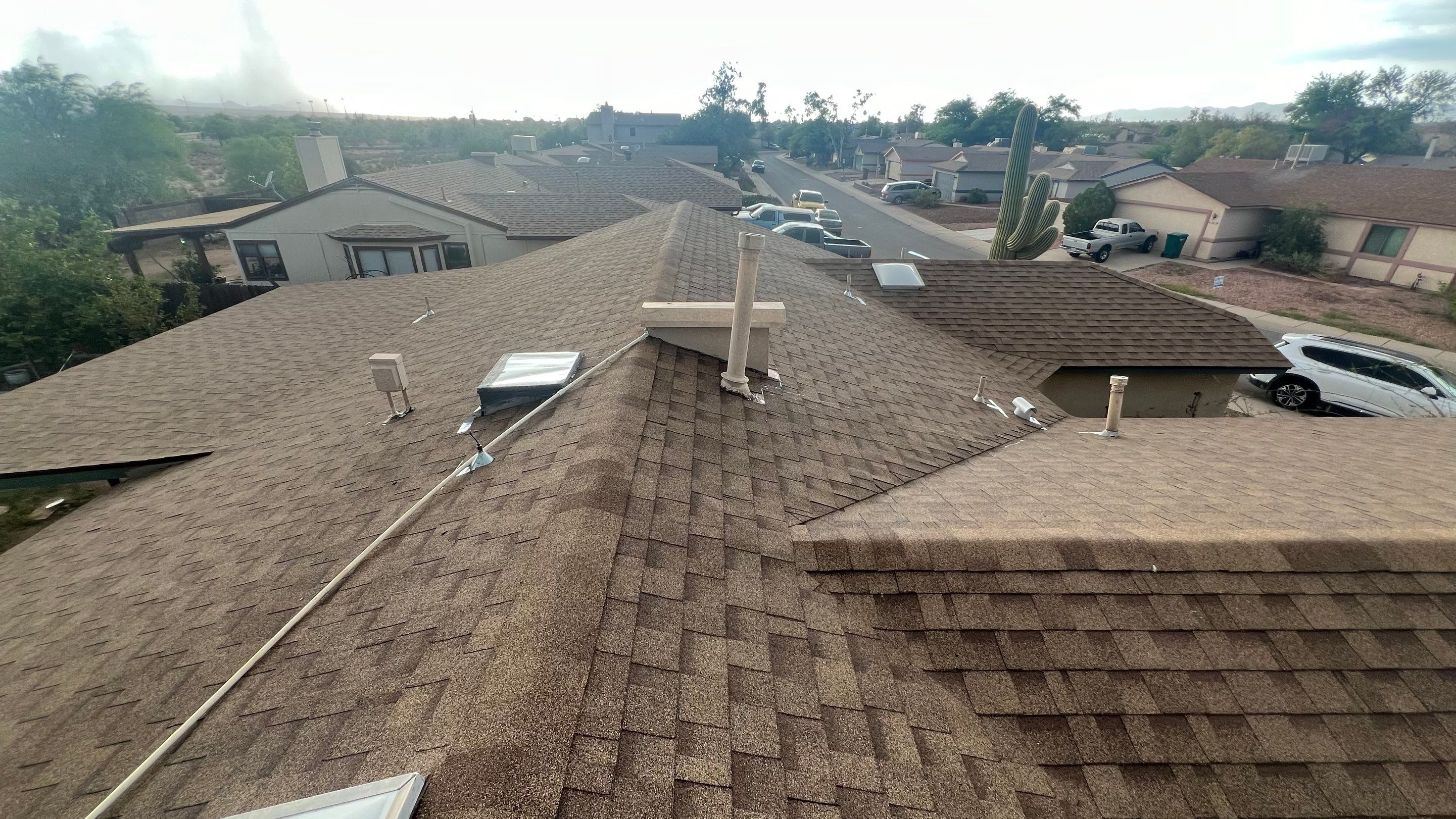 Desert Tan Shingles by Reimagine Roofing