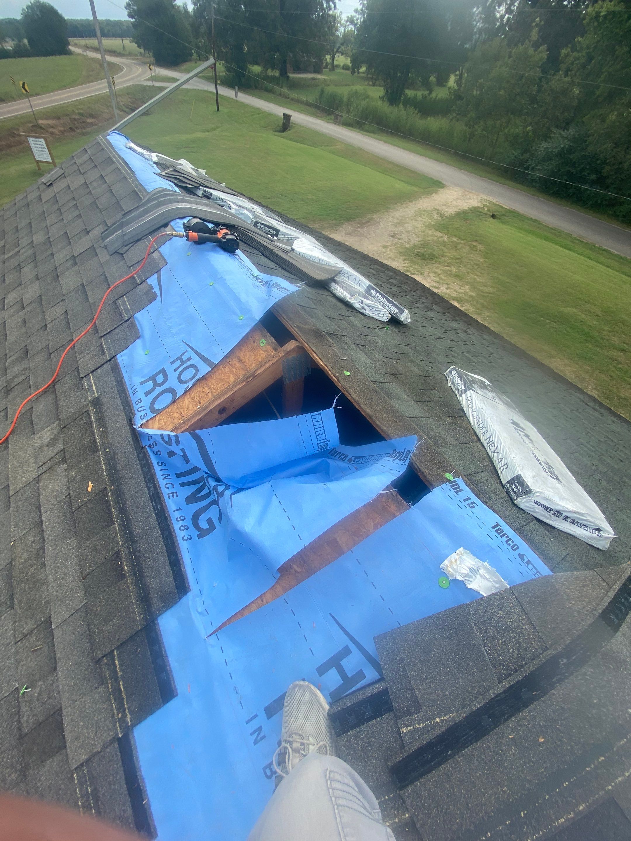 Residential Shingle Reroof using Malarkey Vista by Hostetler Roofing