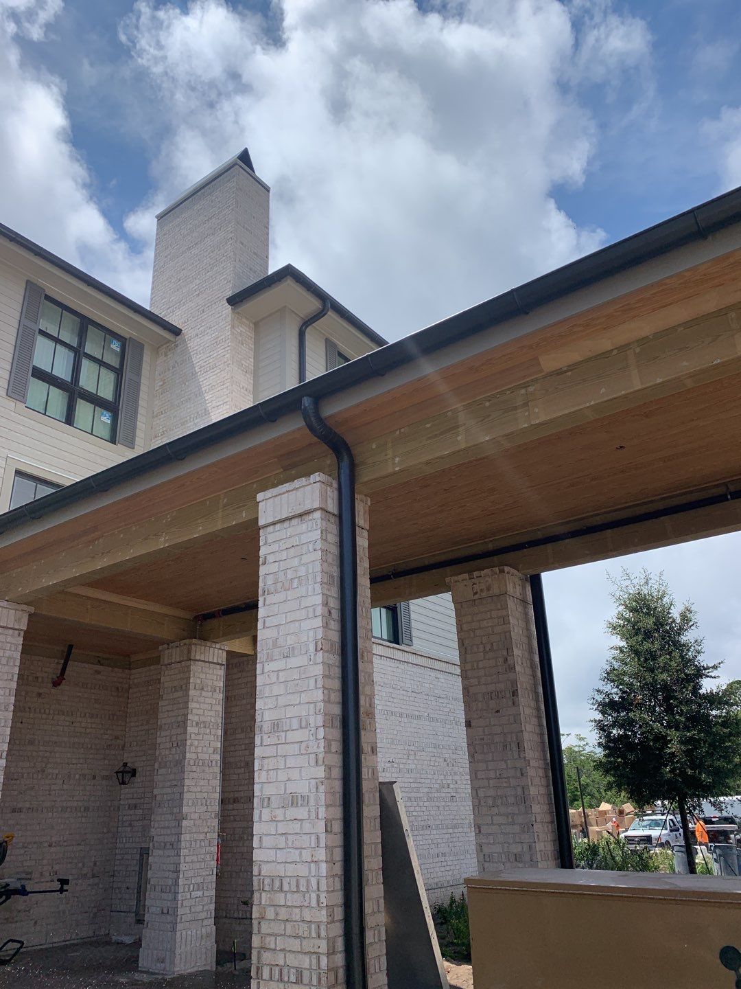 Half-Round Gutters for Coastal Homes in Panama City Beach FL by Gutter Professors