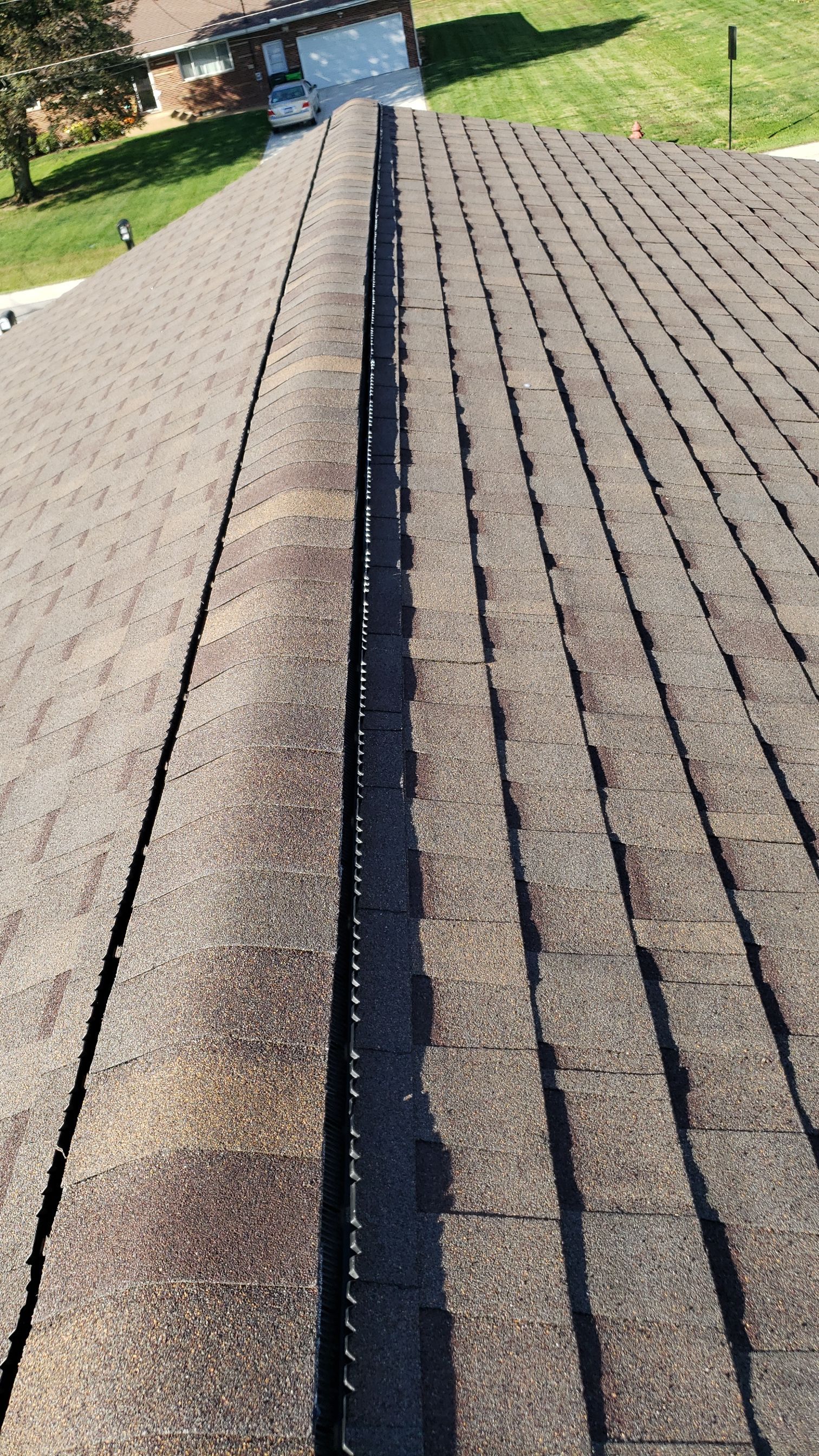 ATLAS PINNACLE COLOR: PRISTINE HEATHER DRIP EDGE: MUSKET BROWN by Eagle Eye Roofing