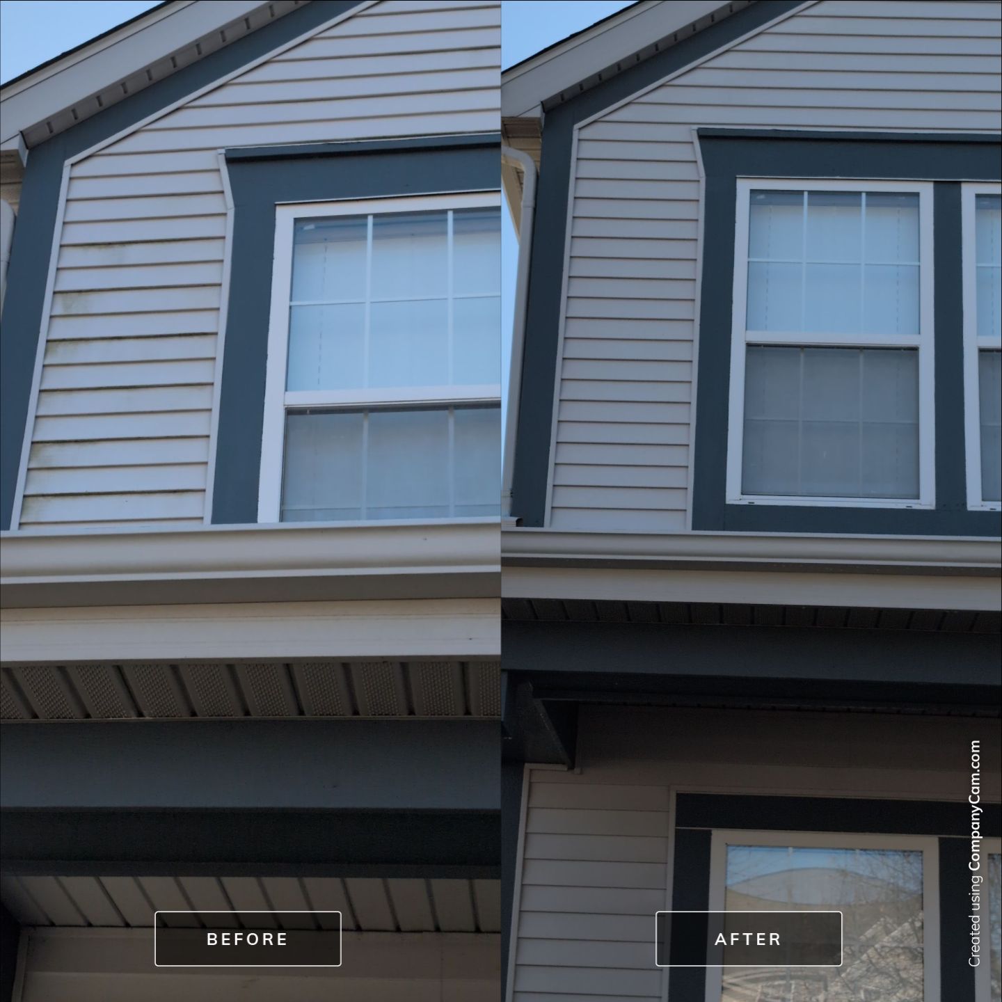 Project in Round Lake by Simmons Power & Soft Washing