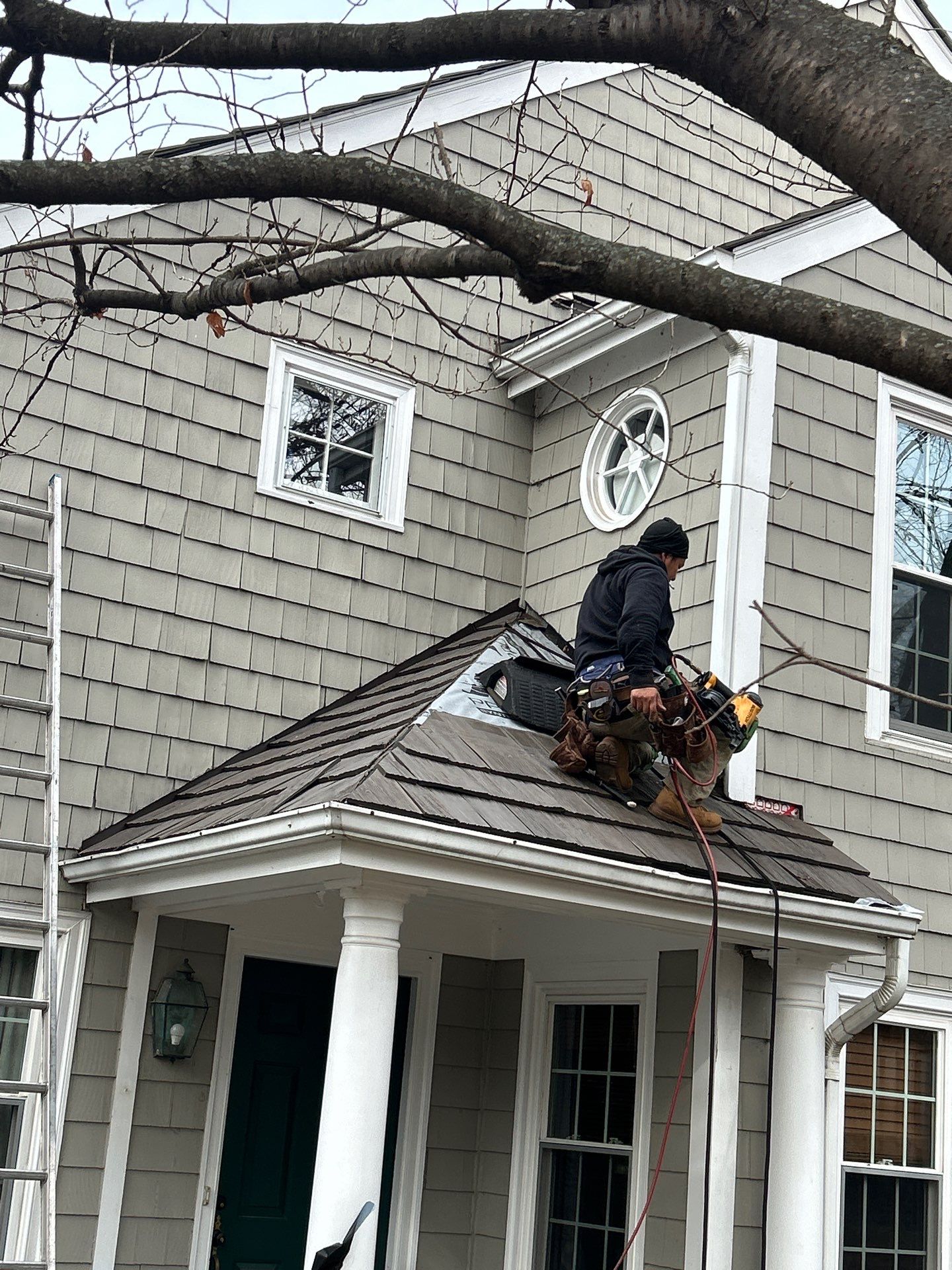 Reston :  Residential Roof Replacement with Brava Synthetic Cedar Shake Class C Natural  by RM Banning, Inc.