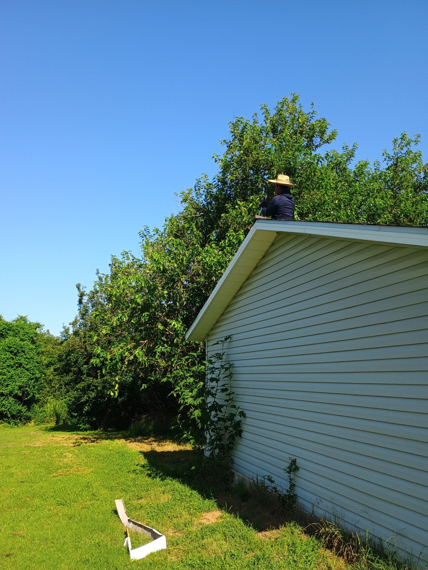 Storm Damage Restoration and Complete Roof Replacement in Pauls Valley by BANA Roofing and Solar Supply