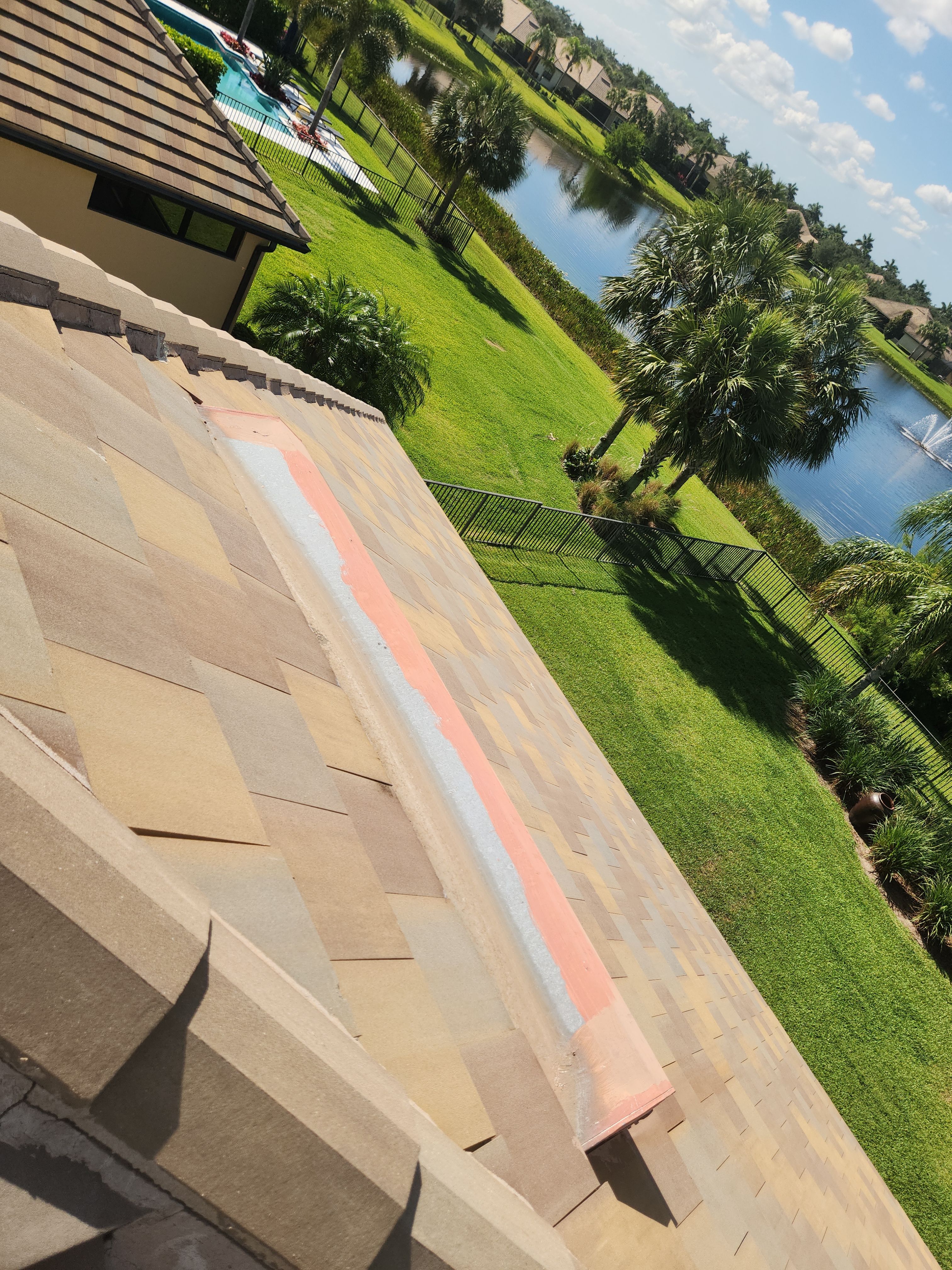 Concrete Tile Roof Repair for Residential Home in Wellington by Aastro Roofing