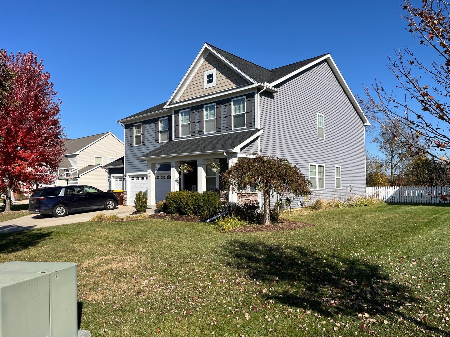 Hail Damaged - Replaced with GAF HDZ WeatheredWood by Acme Exteriors