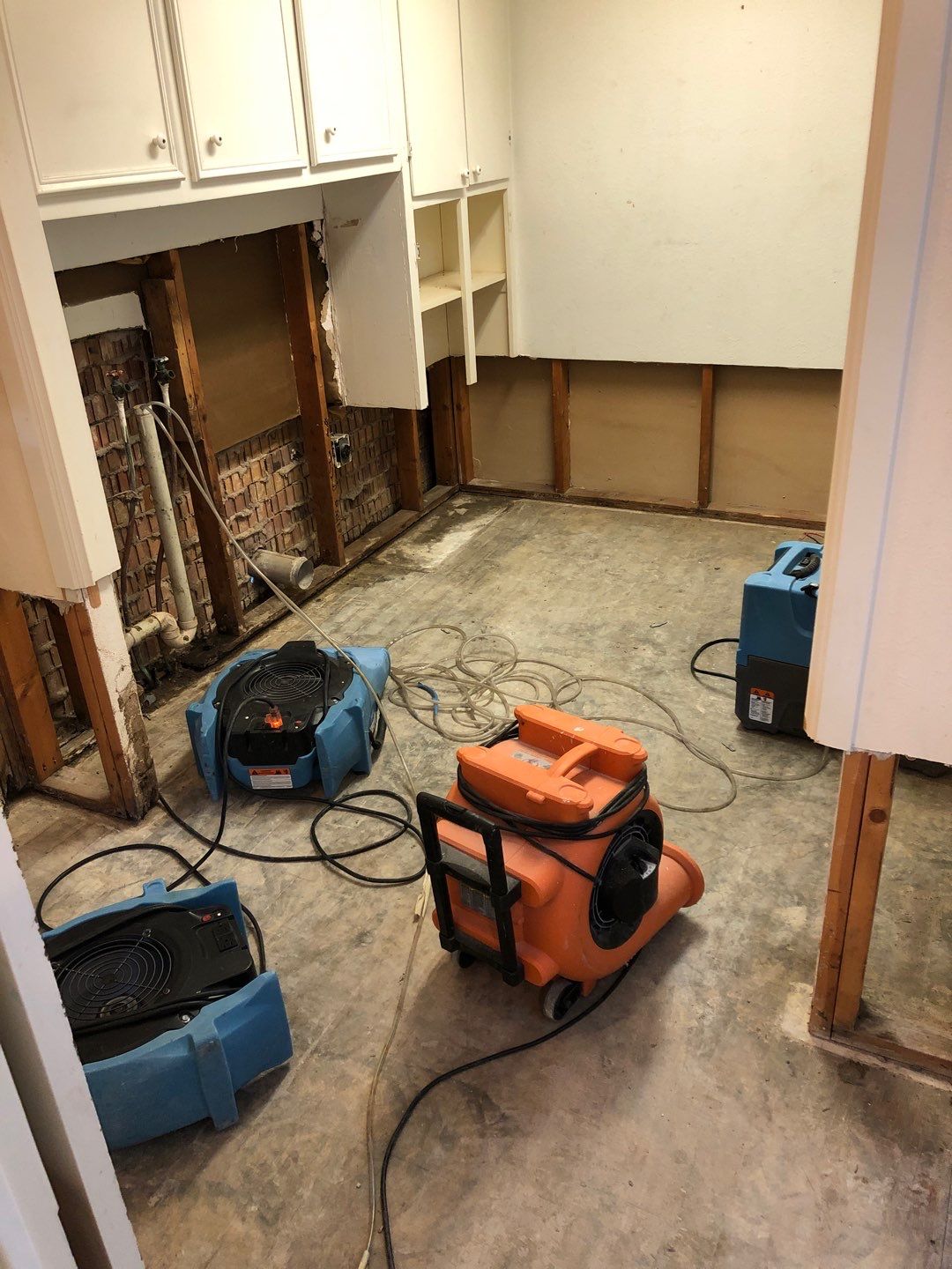 Home Remodel after Huge Water Damage by L&T General Contractors and Restoration INC