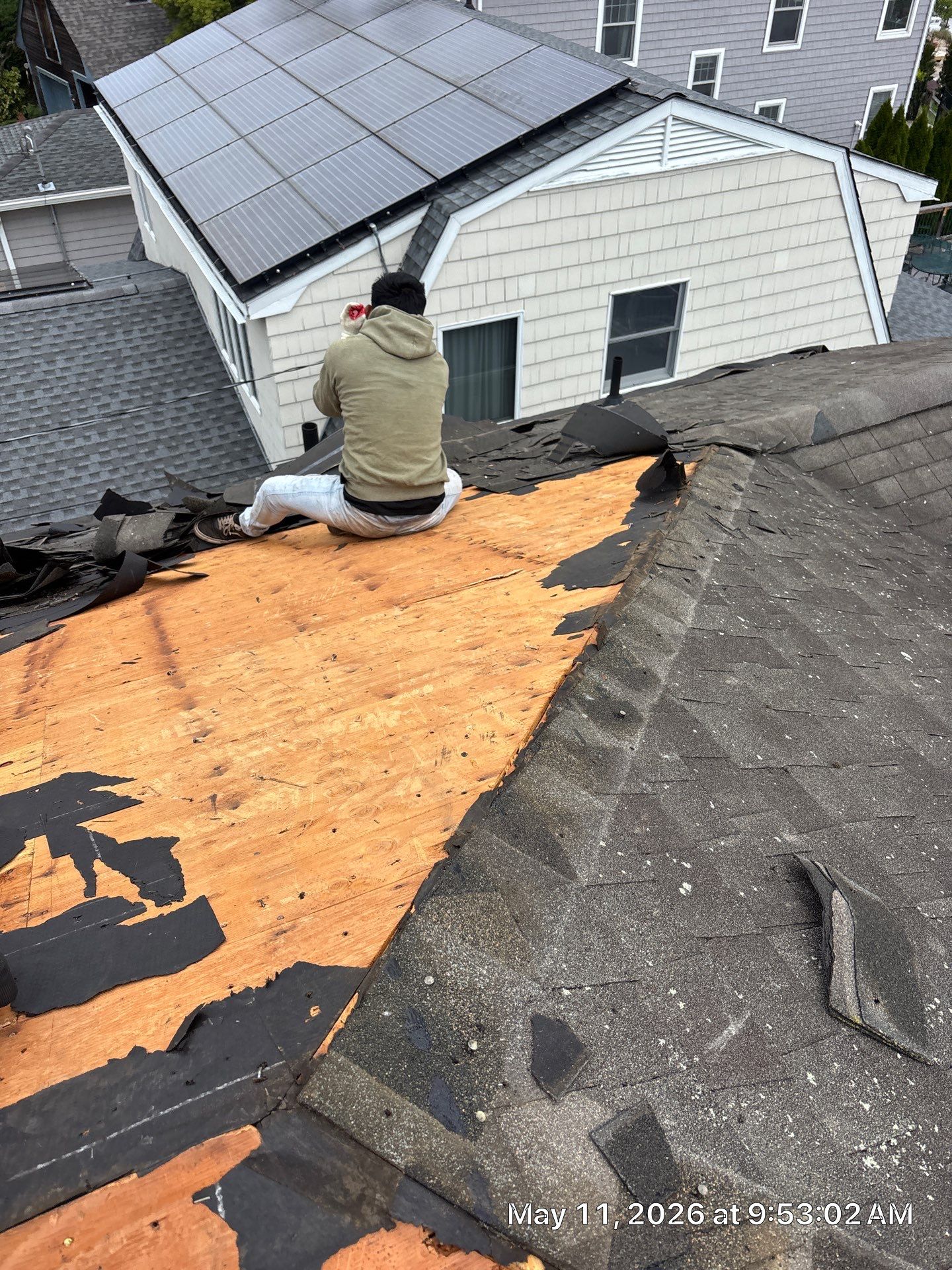 Project in Brick Township, NJ by Unity Roofing Llc