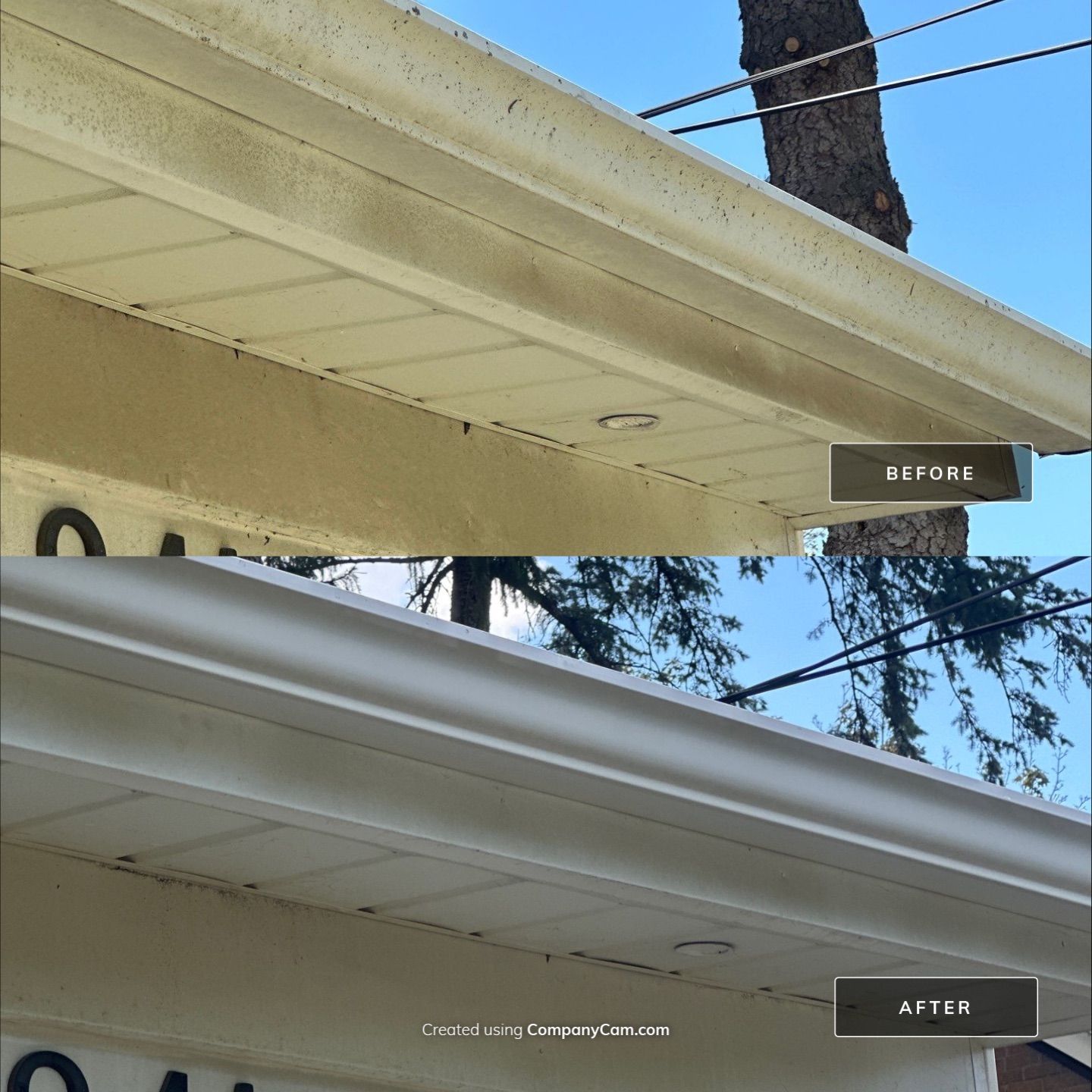 Project in Woodstock by Simmons Power & Soft Washing