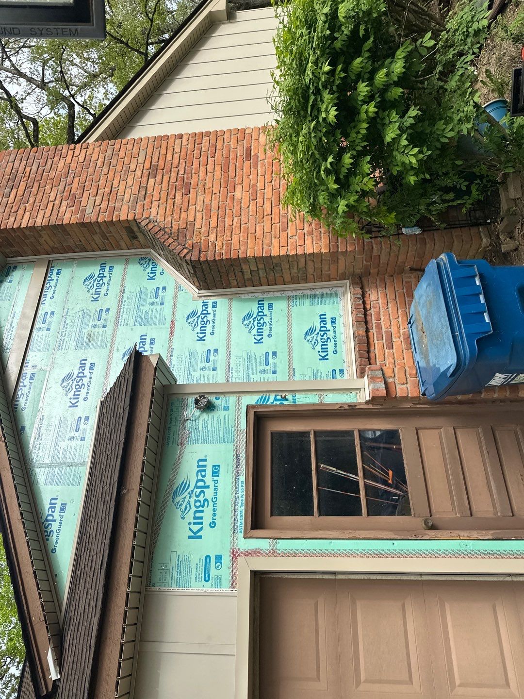 Siding Installation using Alside Monterey Sand by 180 Contractors