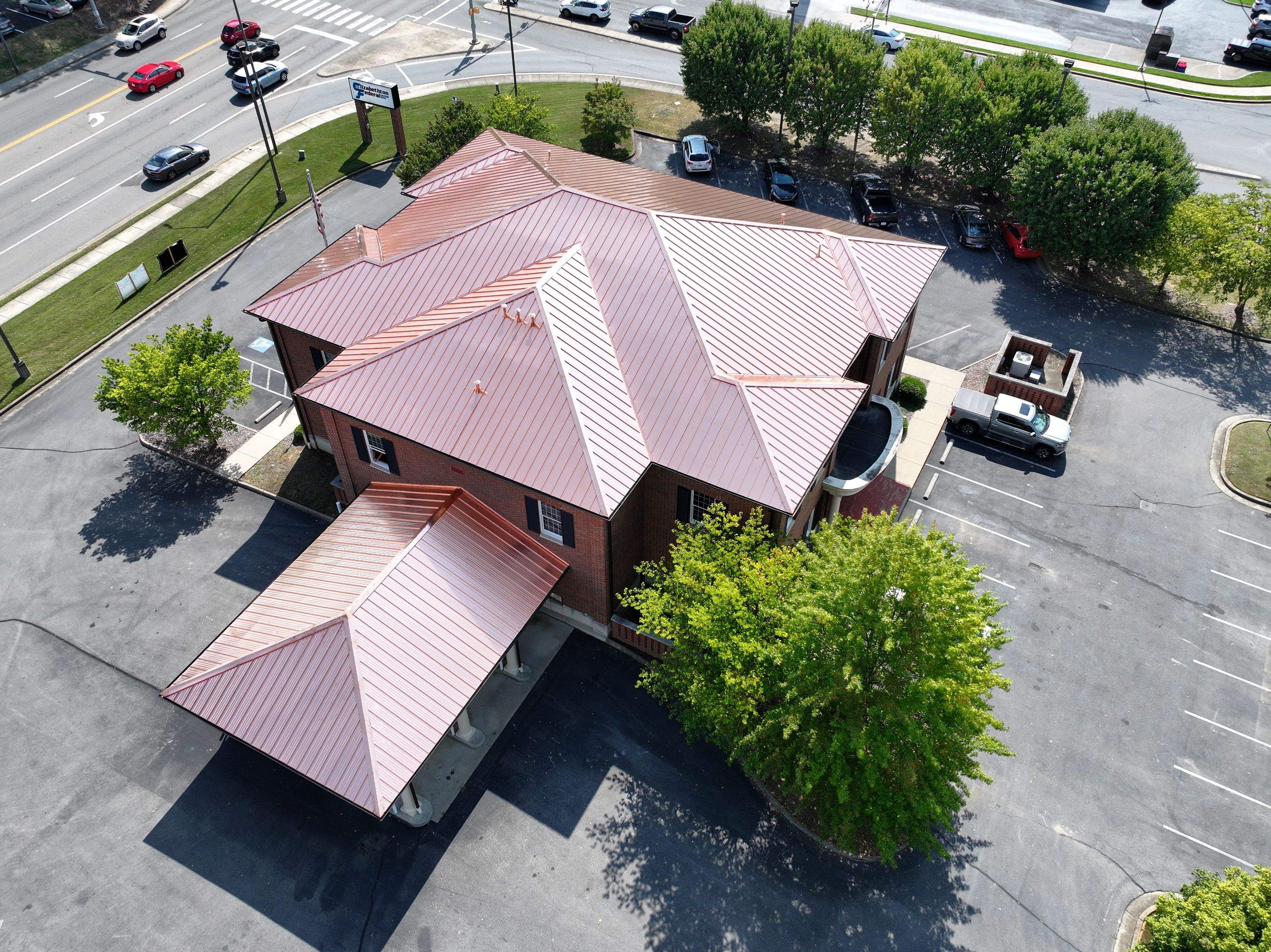 Elizabethton Federal Bank - Real Copper by Omnia Roofing