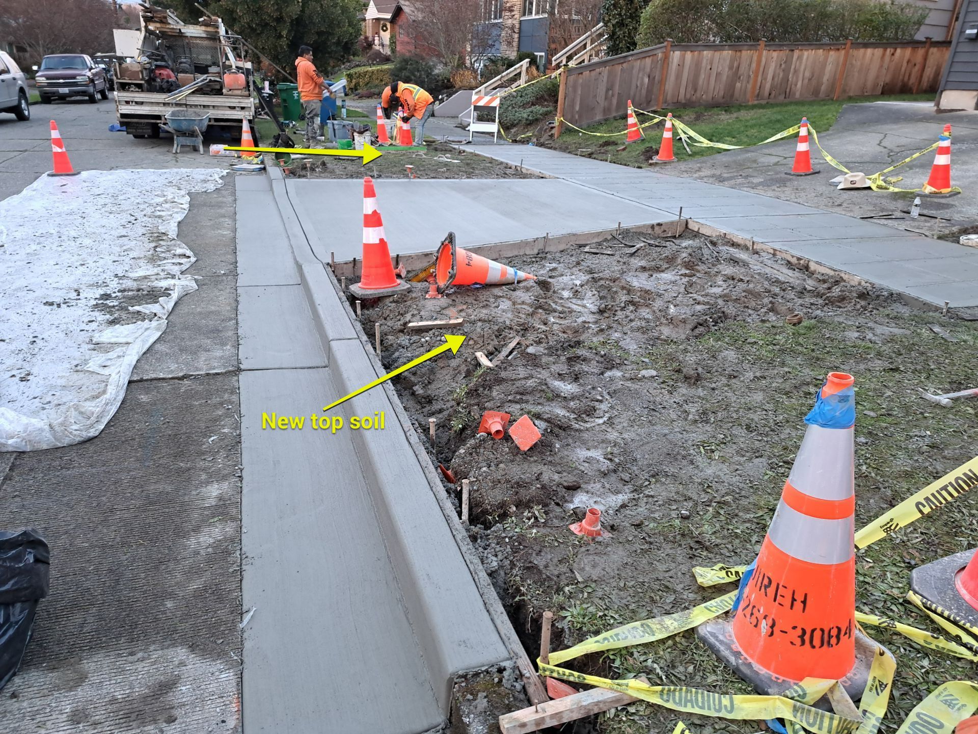 Aaron | Concrete Driveway Repair   by Jireh Asphalt & Concrete Inc 