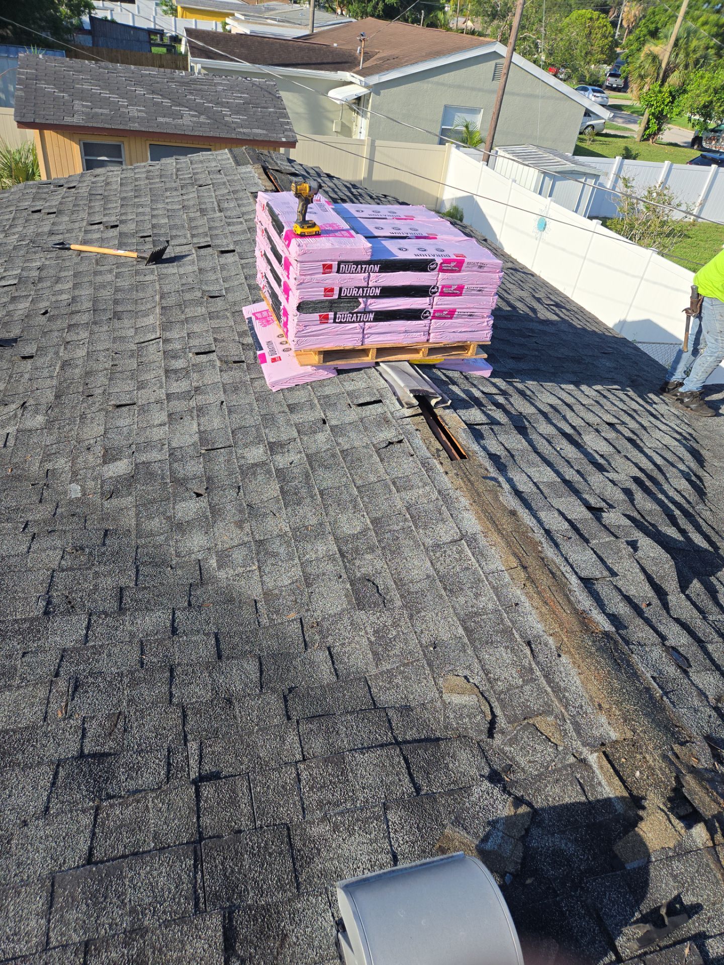 Project in St. Petersburg 33702 by Mitchell Roofing Company LLC 
