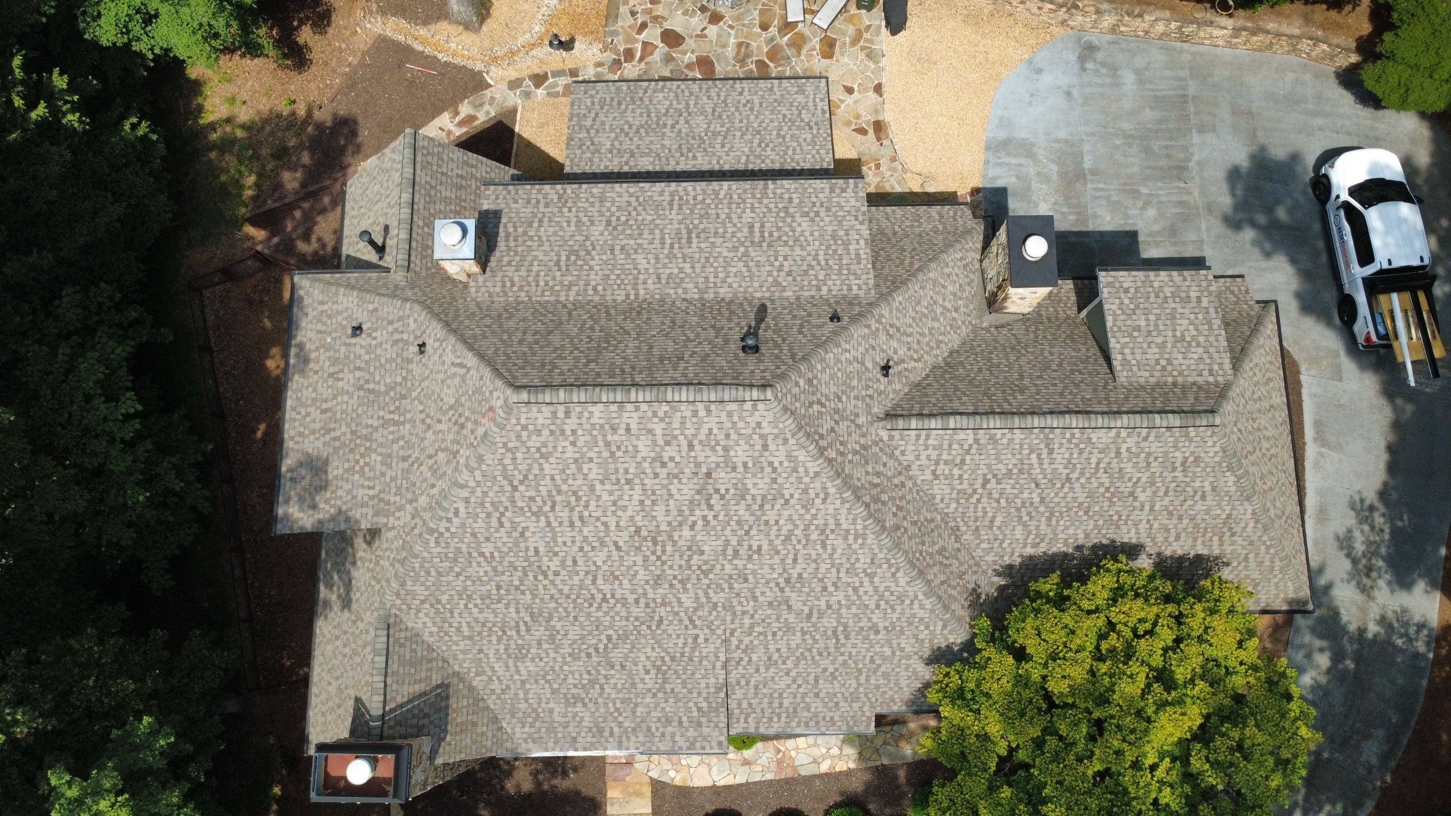 Roswell, GA Roof Replacement CertainTeed Landmark Pro Weathered Wood by Reset Roofing