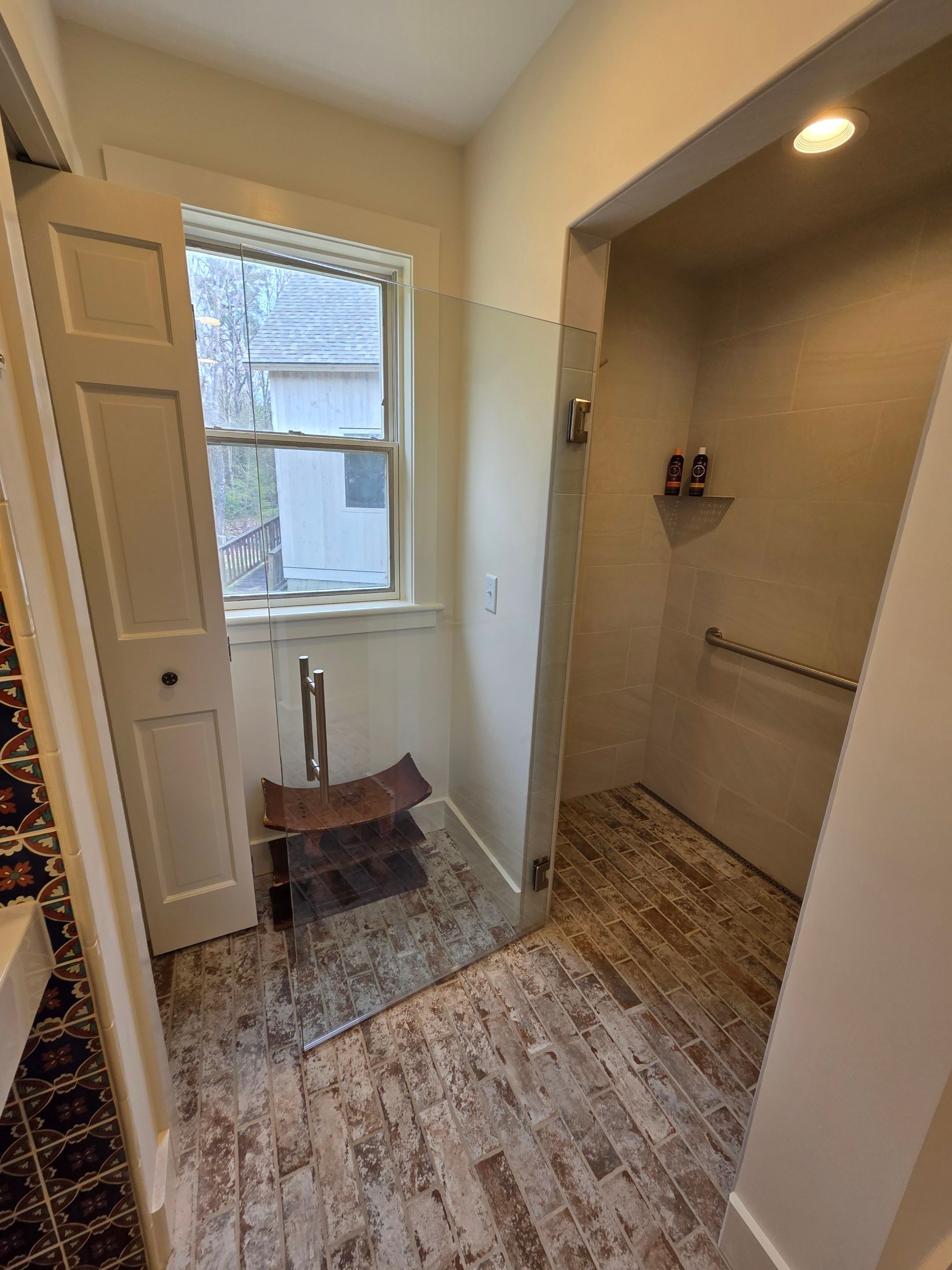 Hinged Shower Door by Cheshire Glass Company