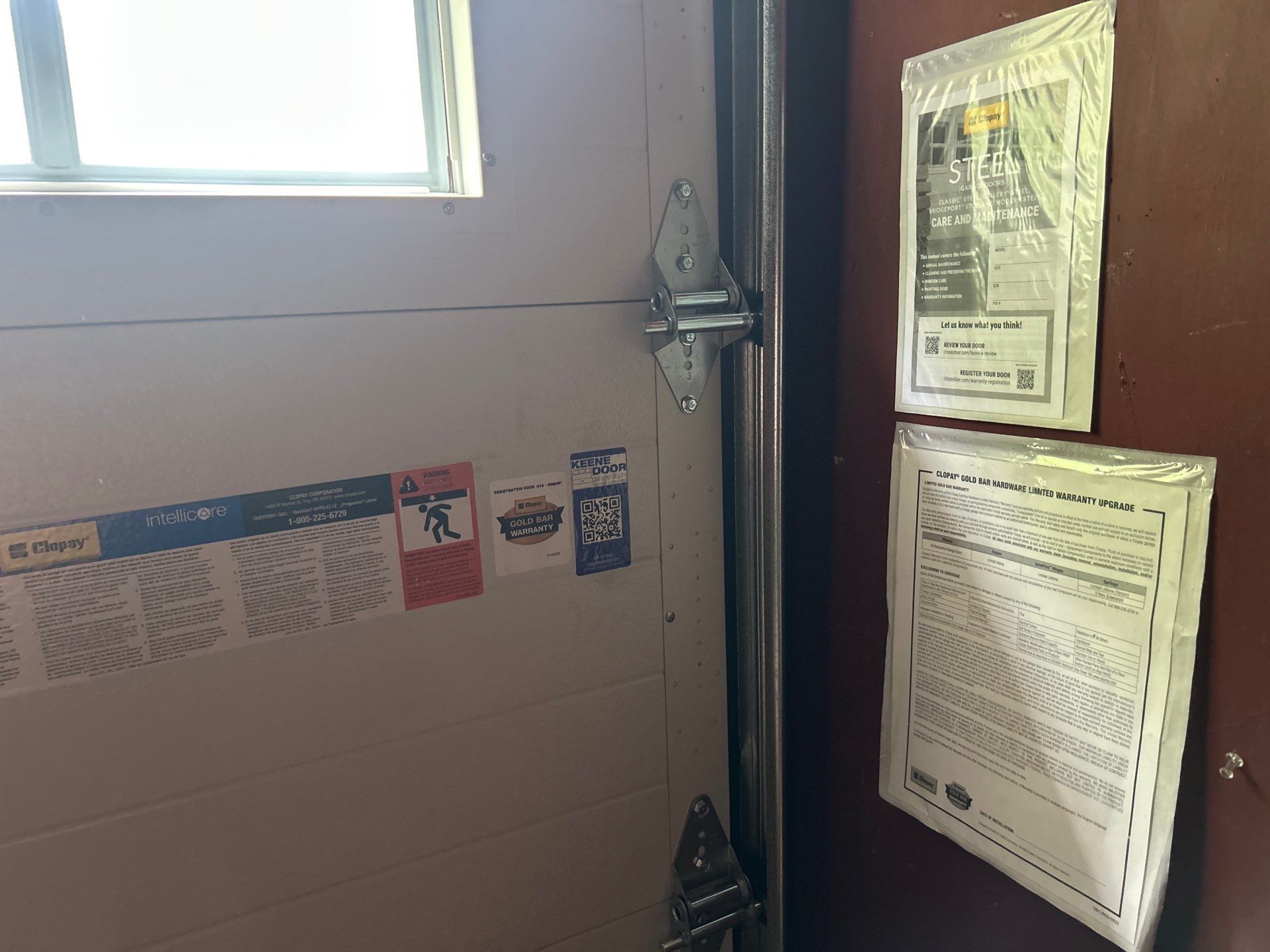 Door Installation using Clopay Bridgeport Steel Garage Doors by Keene Door
