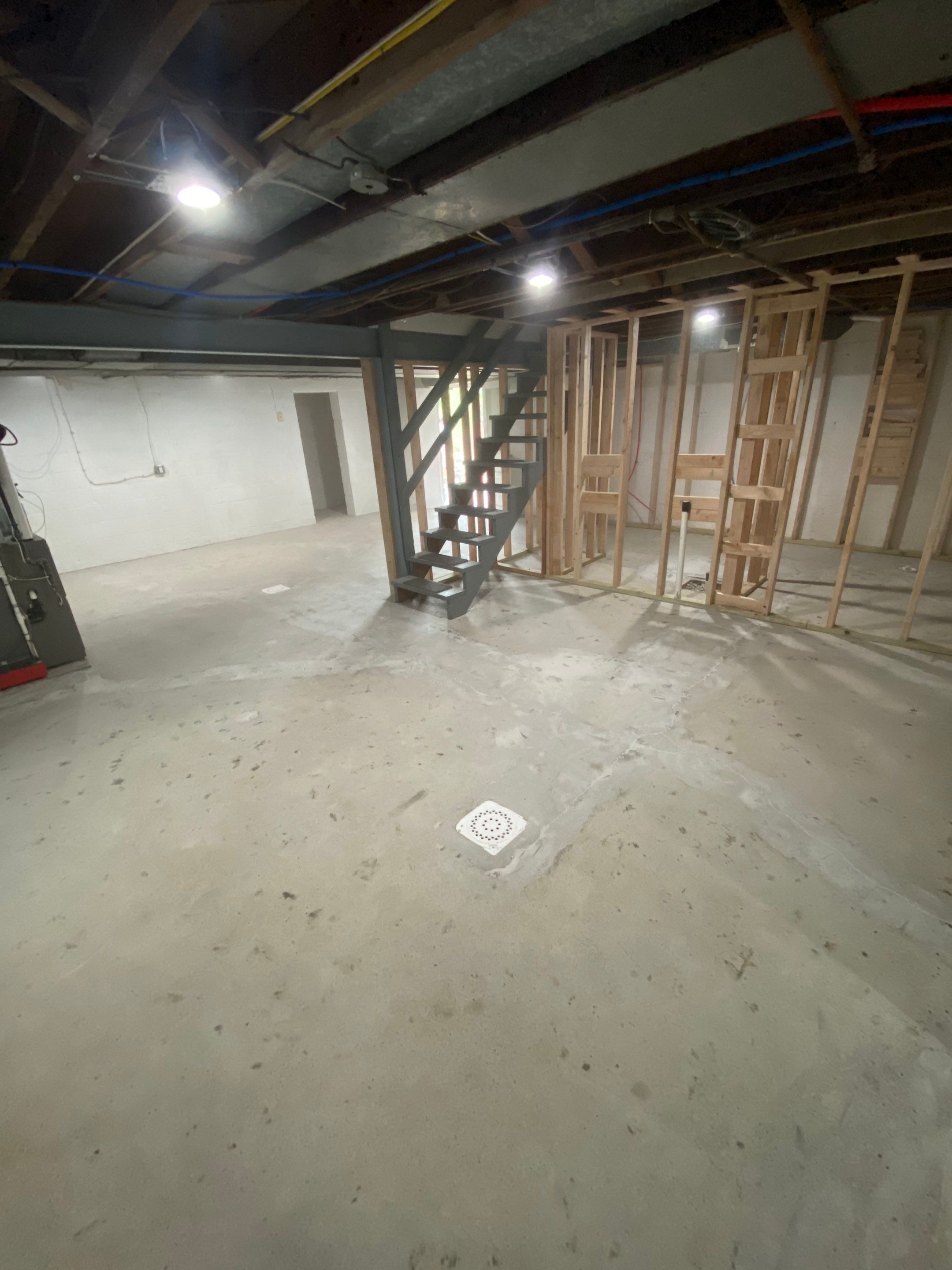 Basement + Garage Project in Pittsburgh by Floors in a Day, Inc