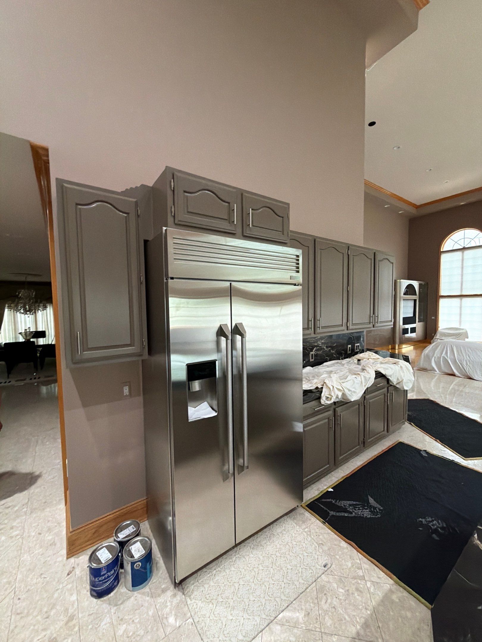 Complete Cabinet Refinishing in Bloomfield Hills by Top Shelf Painter