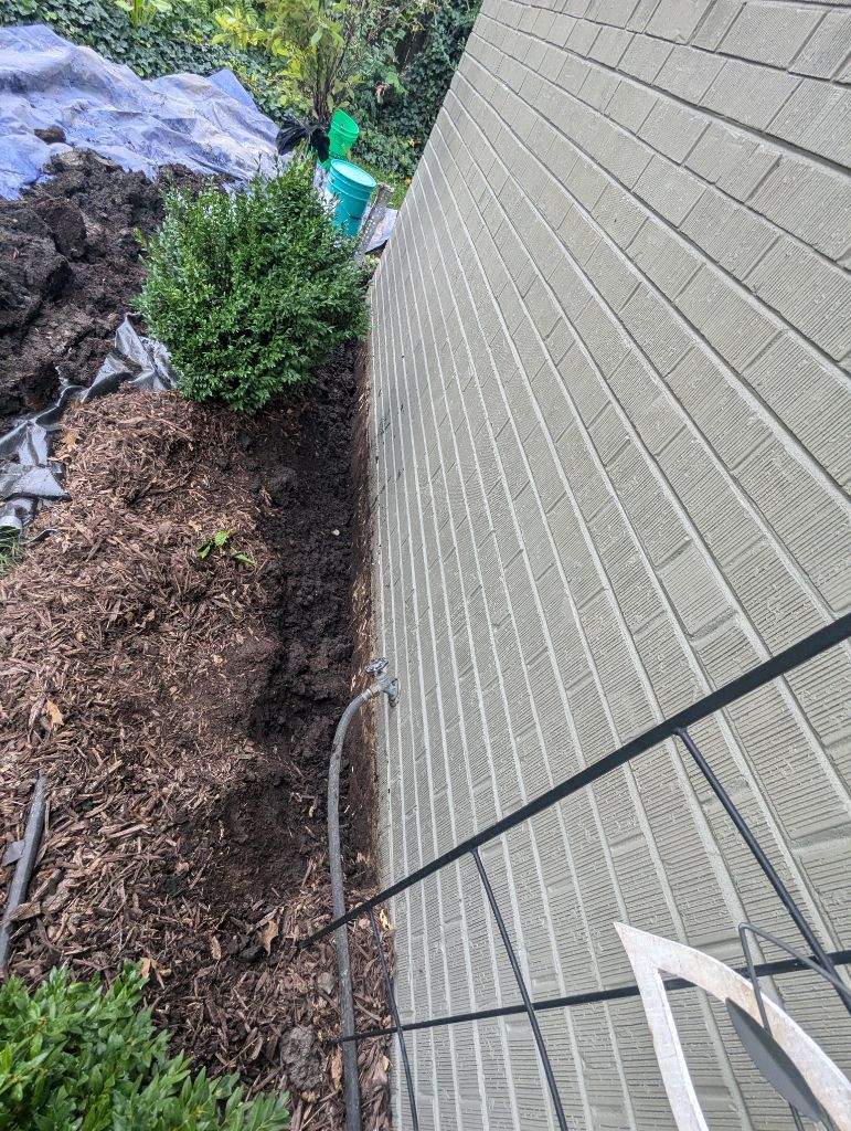 Exterior Foundation Waterproofing by Allied Water Services