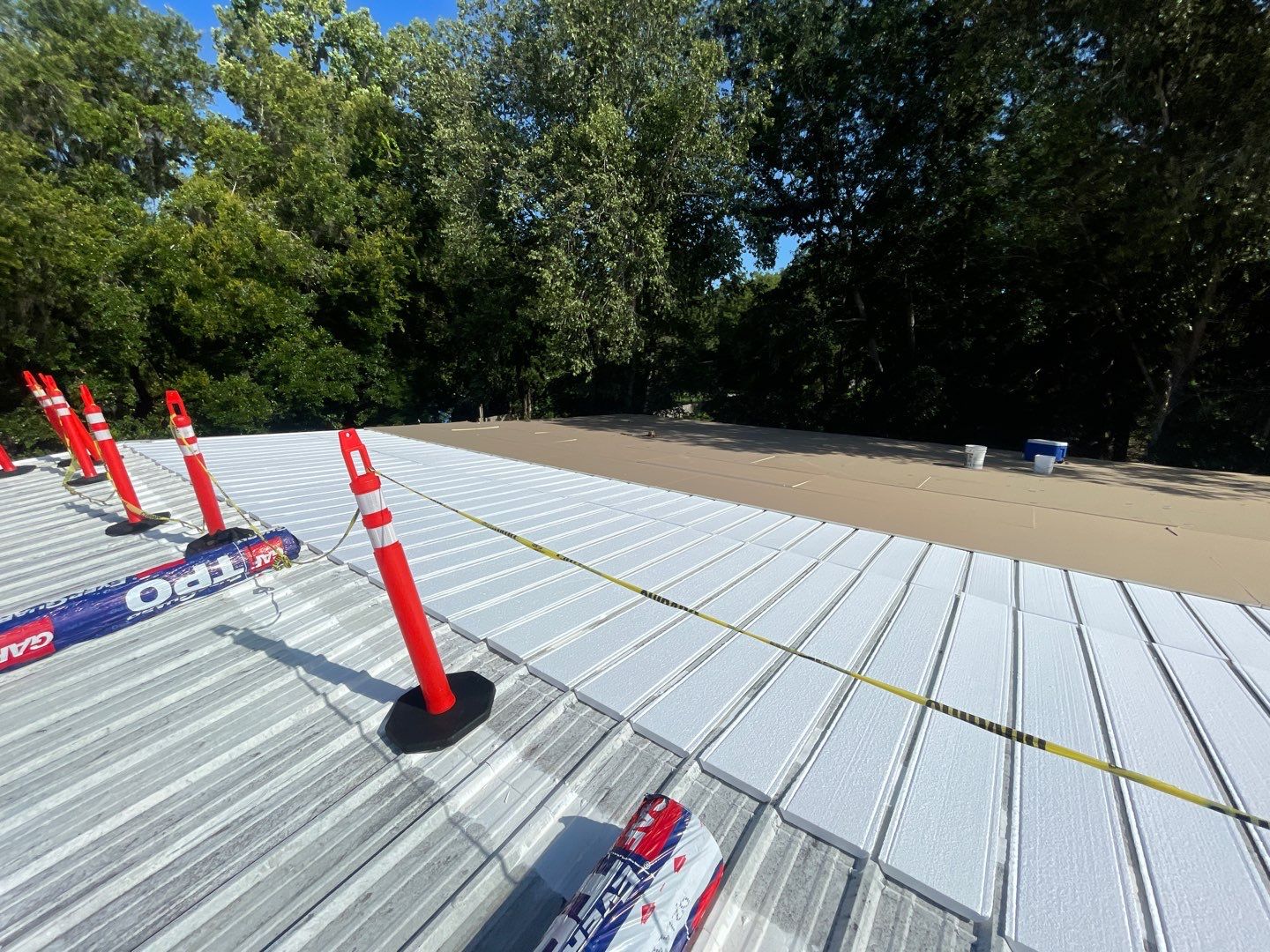 Commercial Recovery TPO Roof by First Due Roofing