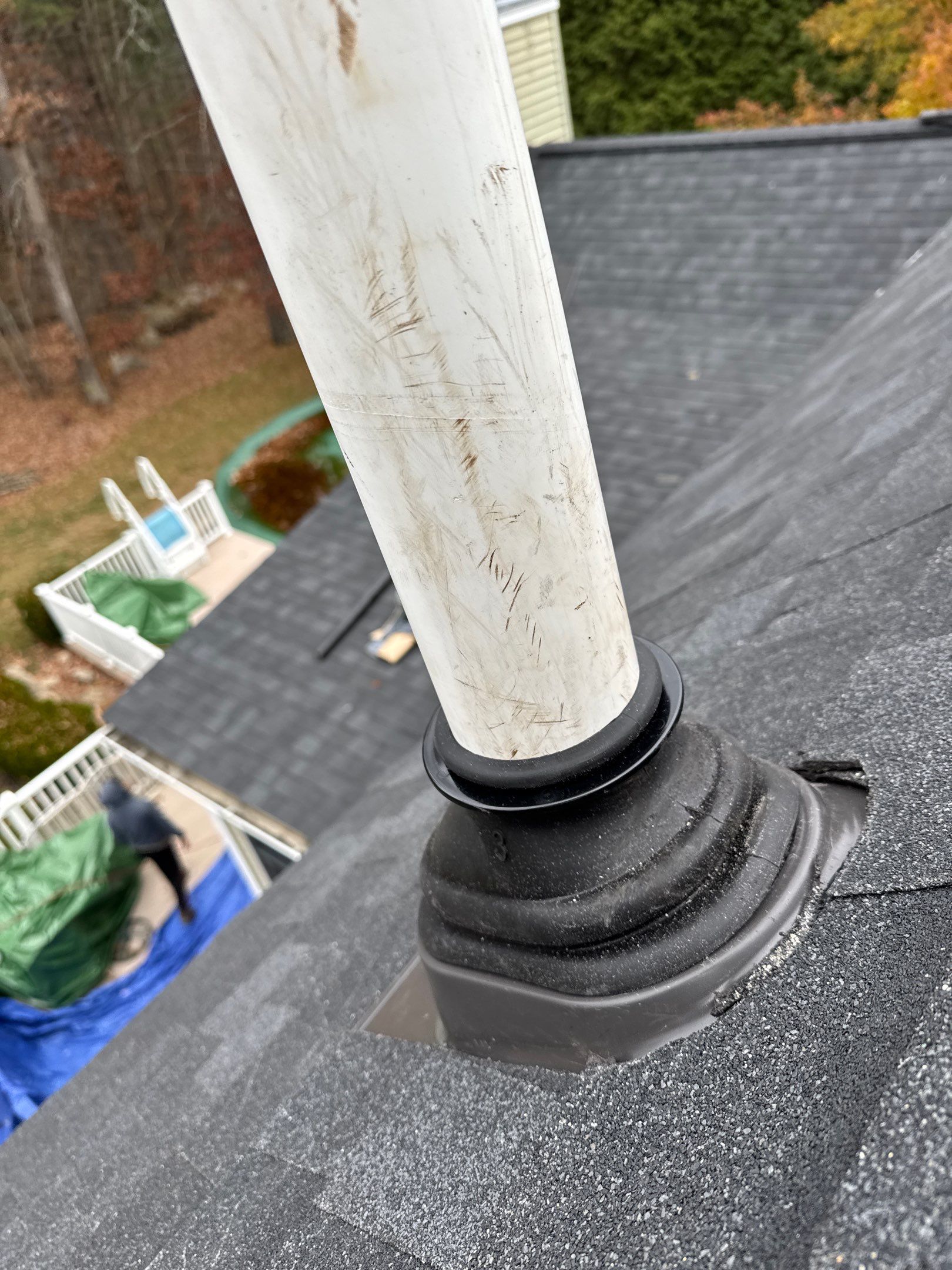 Litchfield, NH Roof Replacement With Owens Corning Onyx Black Shingles by Compass exteriors