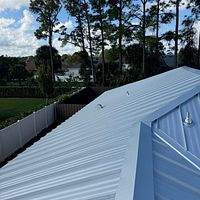 24ga 1.5" Mechanical Seam Mill Finish by Total Roofing System The Metal Roof Experts