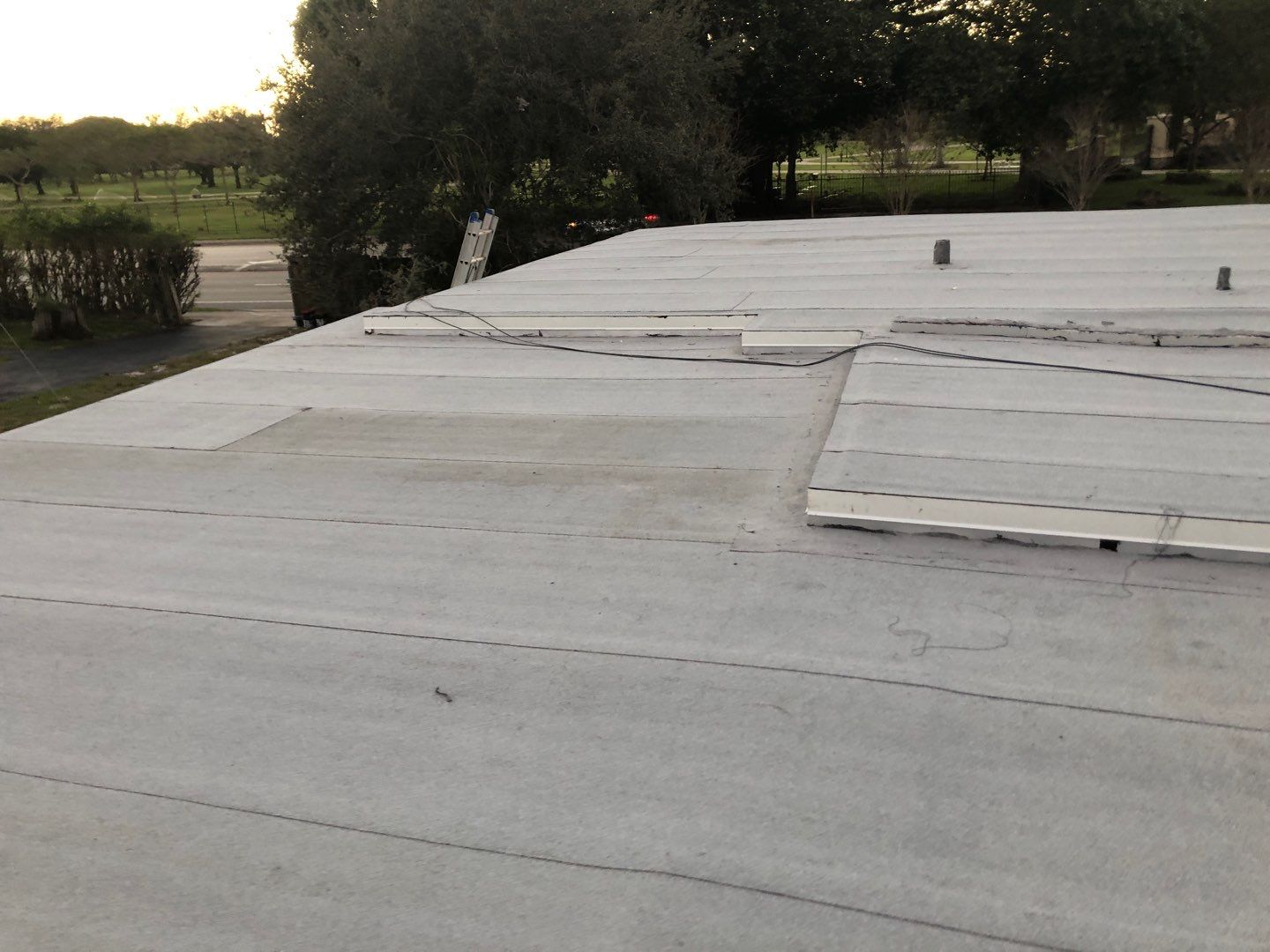 Residential Re-Roof using Polyglass Self-Adhered Flat Deck by First Due Roofing