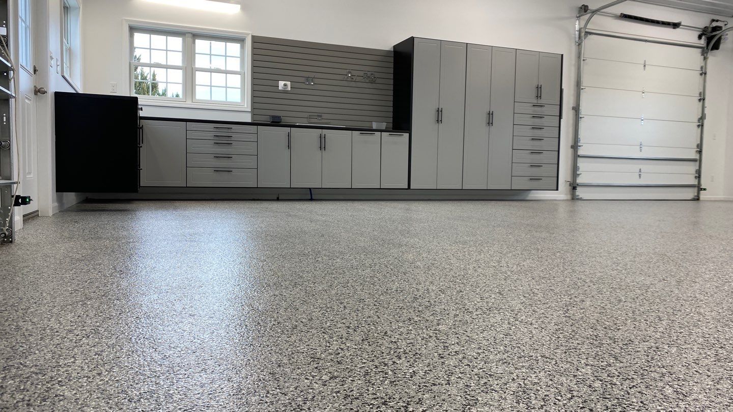 Pat F. gets a beautiful remodeled garage! by Banner Garage