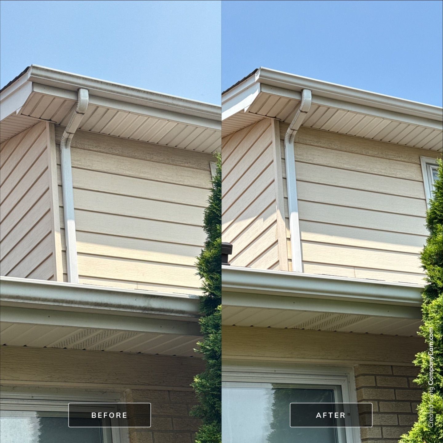 Project in Arlington Heights by Simmons Power & Soft Washing