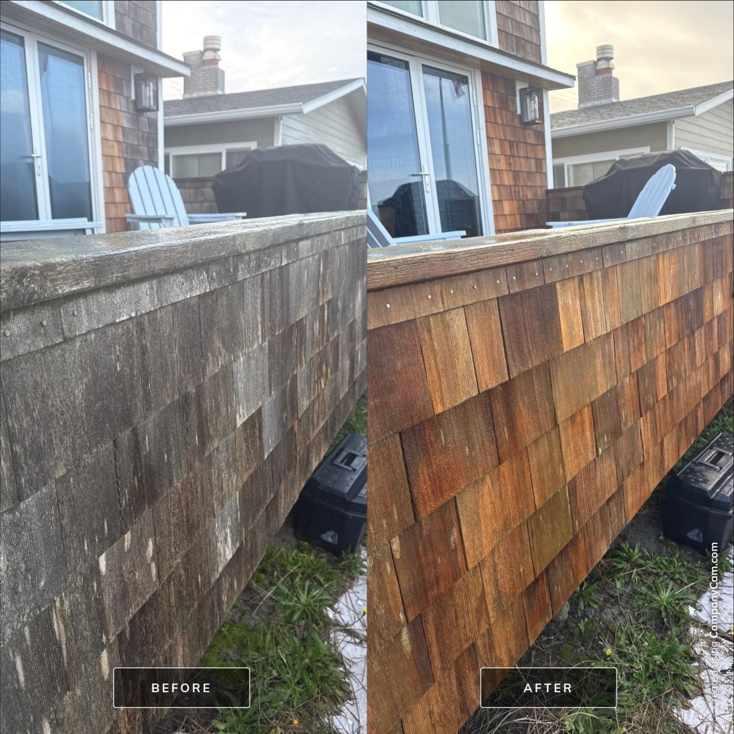 Cedar Home Makeover – Rockaway Beach by Rolling Suds of Oregon Coast – Salem