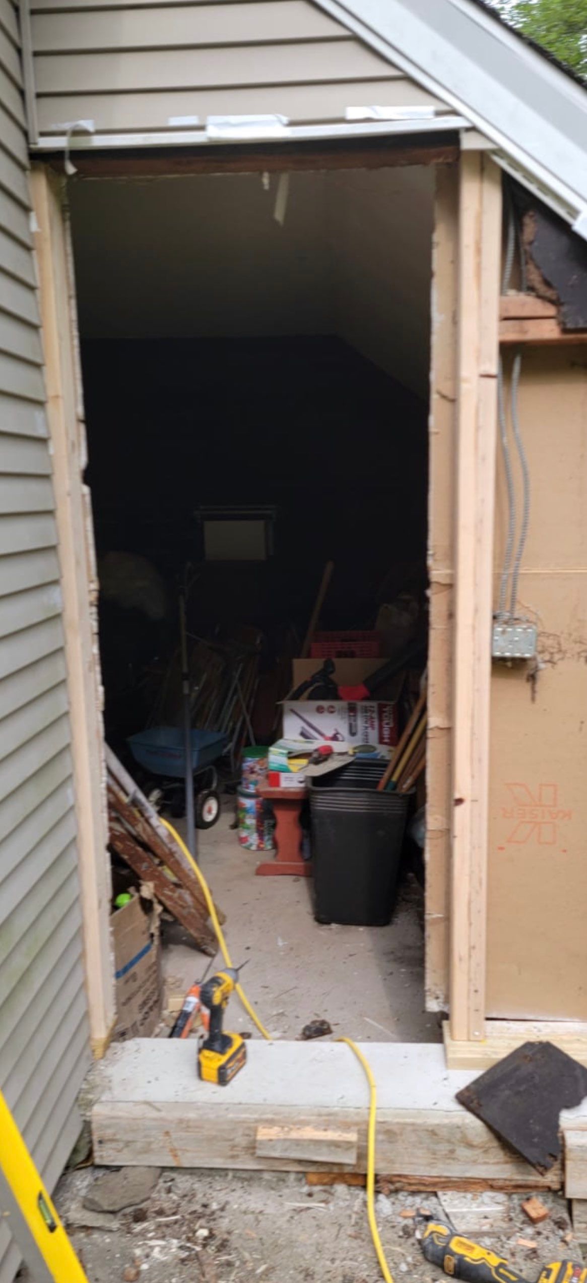 Door Installation using Thermatru replacement door by A Plus Exterior