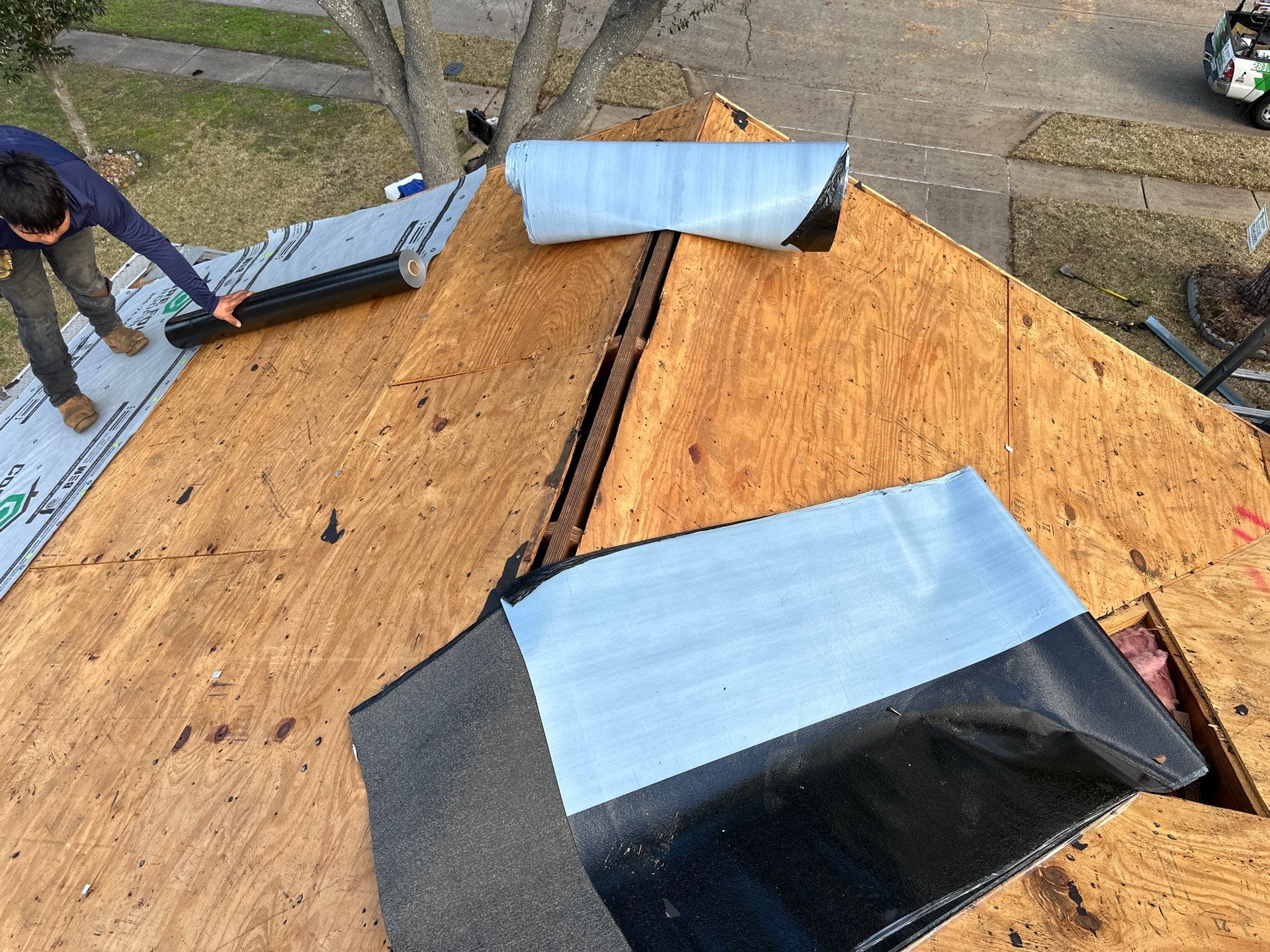 Roof Replacement completed in the Cypress Area! by Core Four Roofing