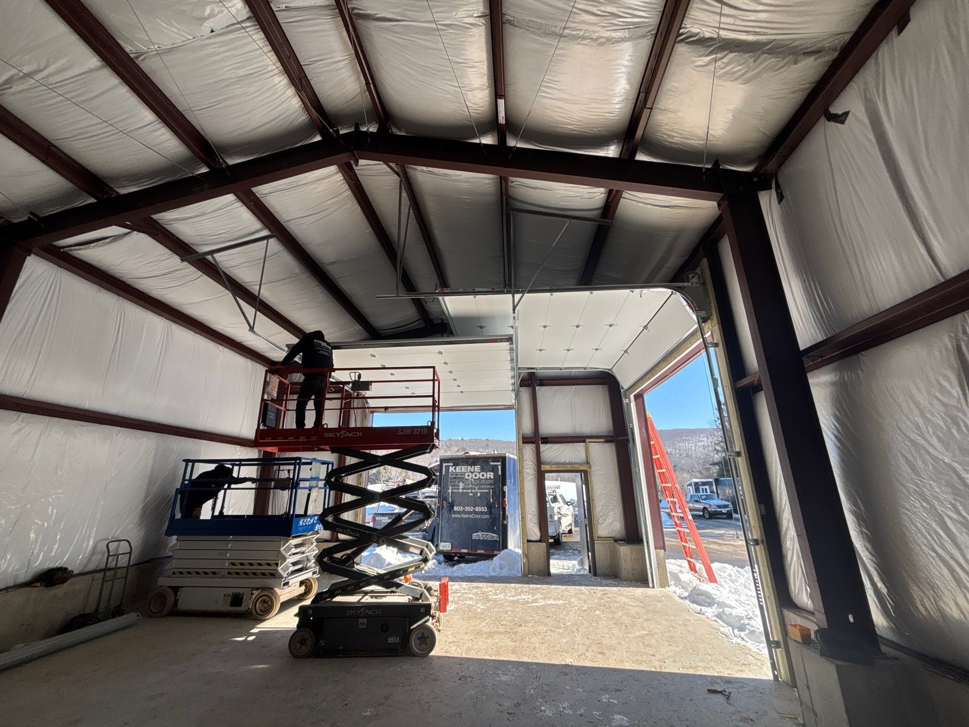 Door Installation using Raynor Encore Garage Door by Keene Door