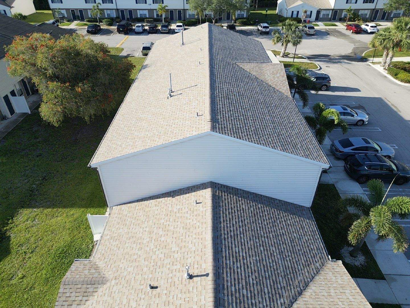 Apartment Complex Shingle Roof Replacement by Sailfish Roofing
