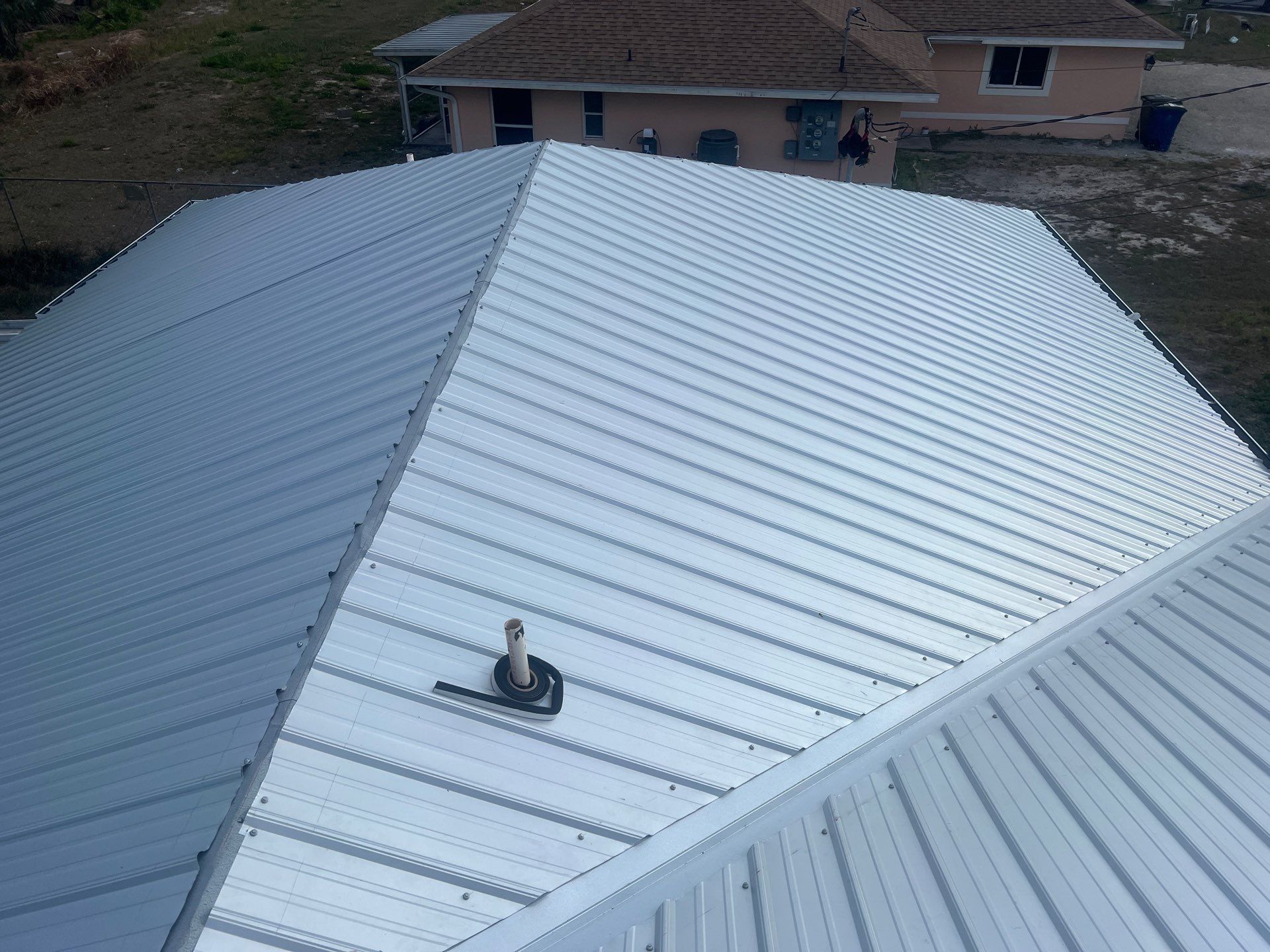 Residential Roofing Installation using Tuff Rib by Durabilis Roofing INC
