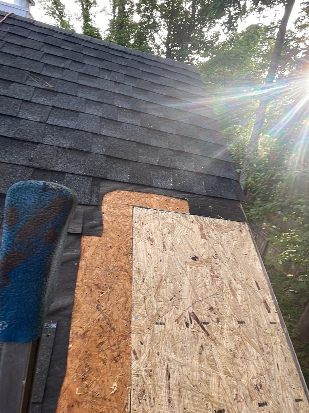 🌳 Tree Limb Hole Repair by Georgia Roof Advisors