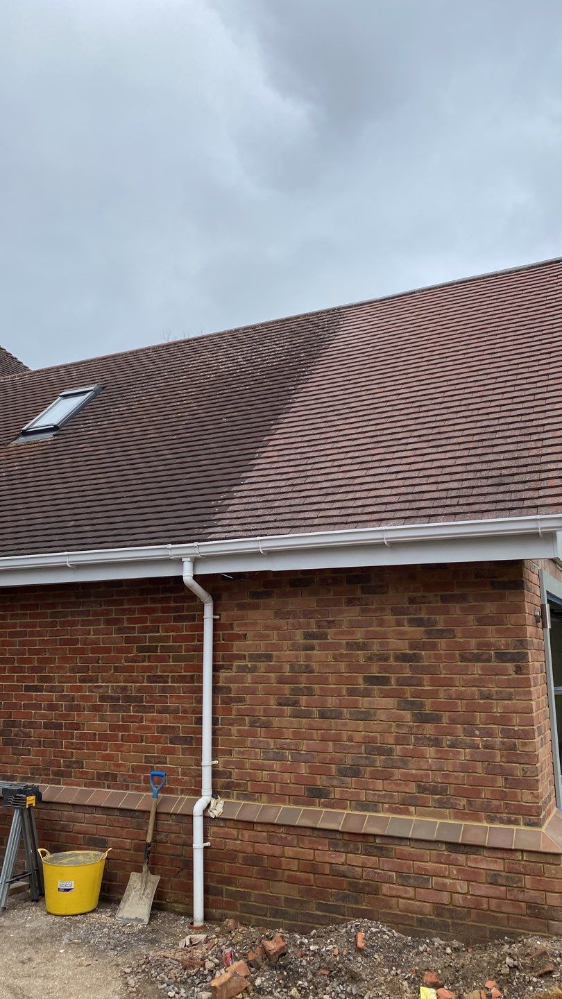 Exterior Clean - Roof - Patio using Mosmatic FSC and Biocide by Ges Exterior Cleaning ltd