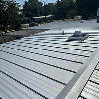 26ga 1" Nail-Strip Mill Finish  by Total Roofing System The Metal Roof Experts