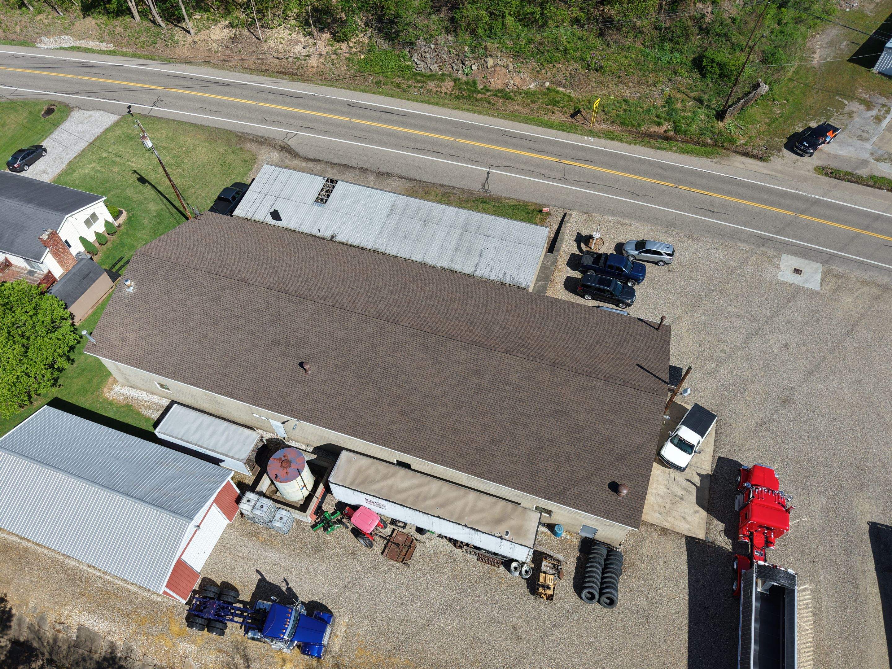 Commercial Roofing Installation using GAF Timberline HDZ Barkwood by Rainstoppers Roofing