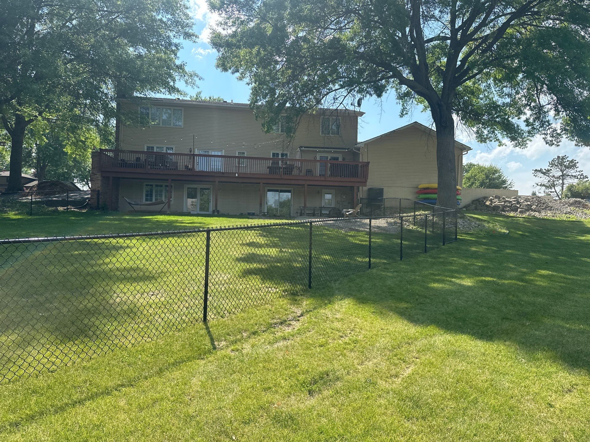 Project in Cedar Falls by Perfect Picket Fence and Stain