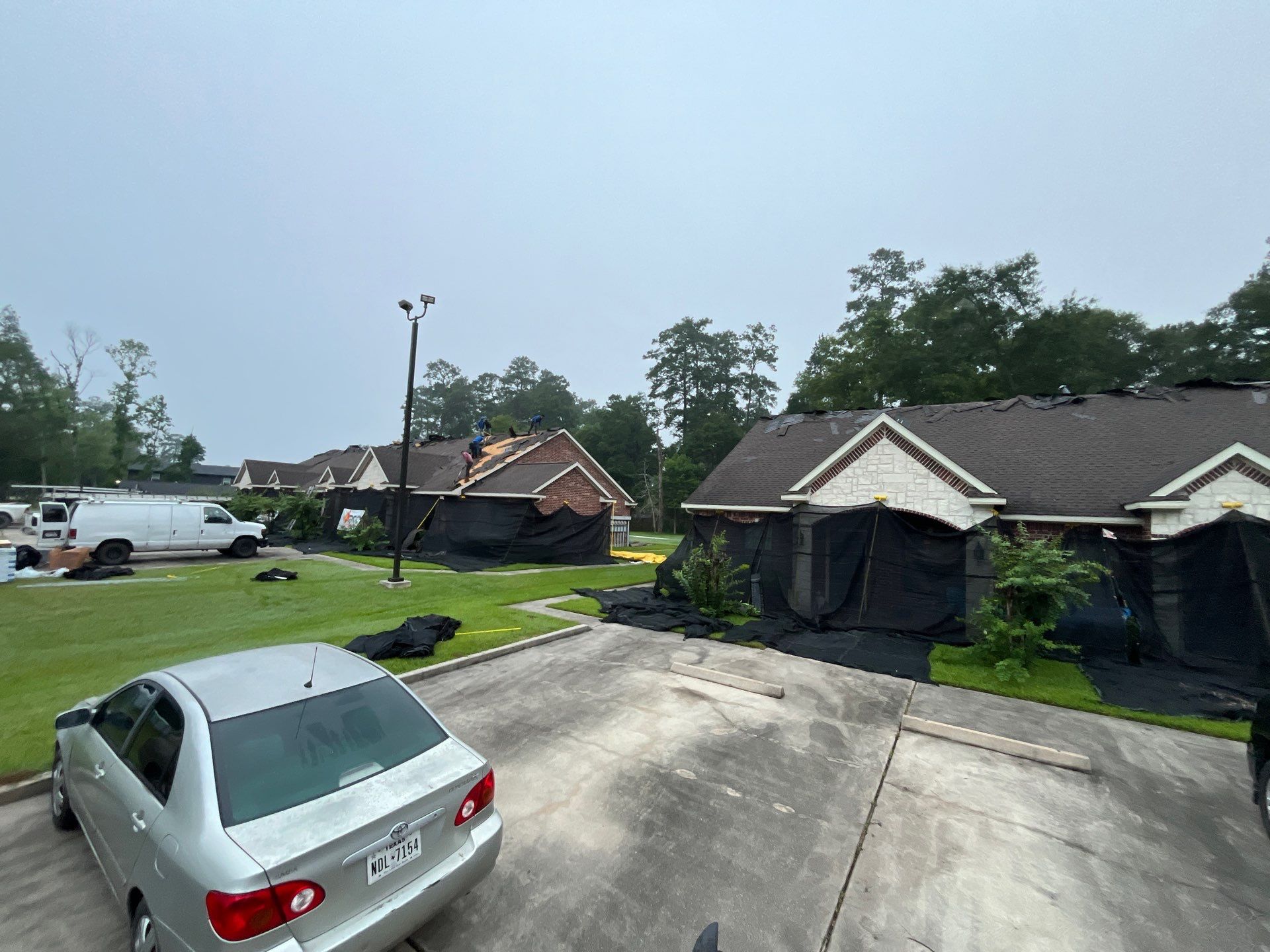 Commercial Roofing Installation using Malarkey Vista Impact Resistant by Roof Concepts Construction